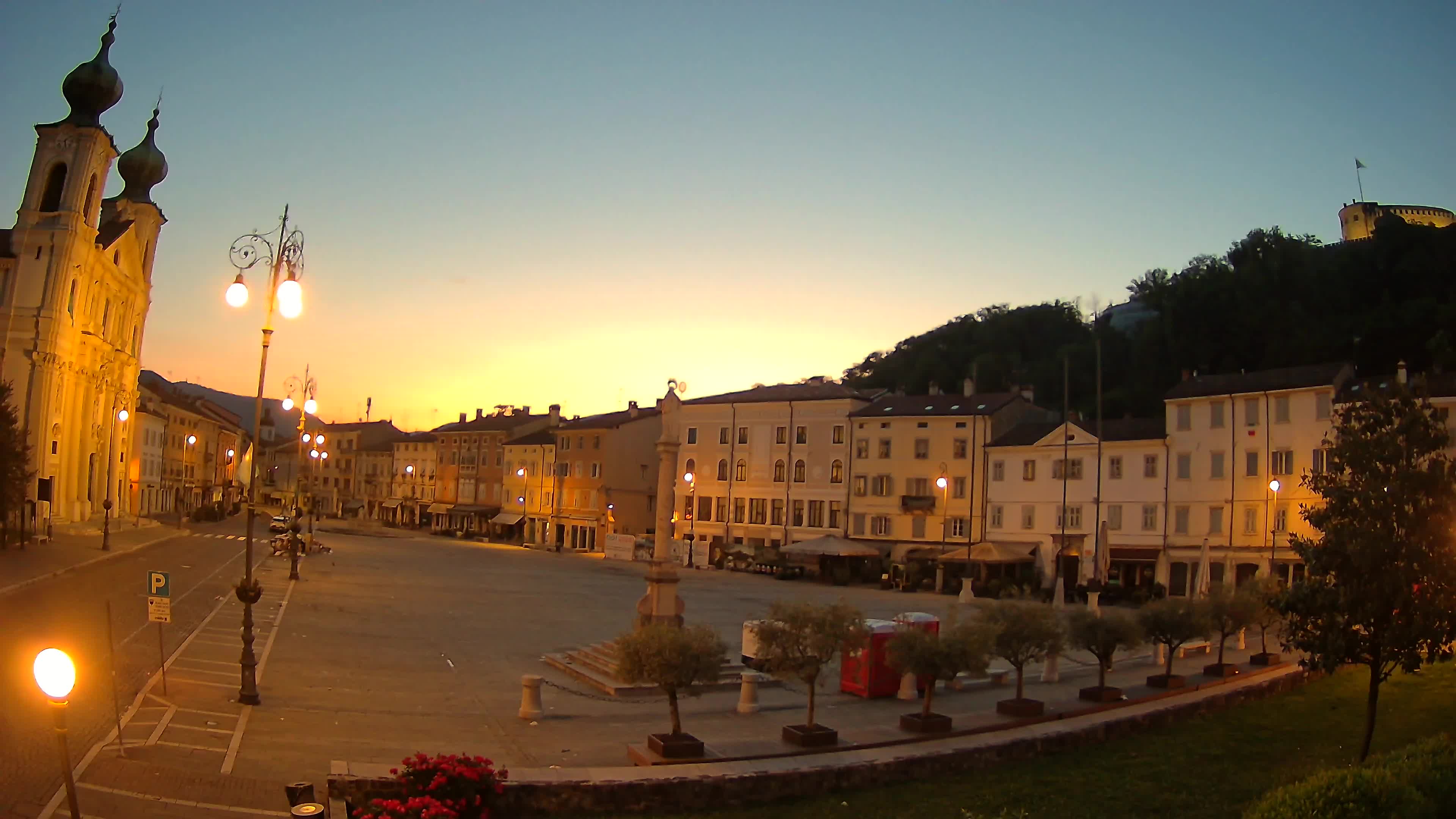 Gorizia – Place Vittoria – église st. Ignazio