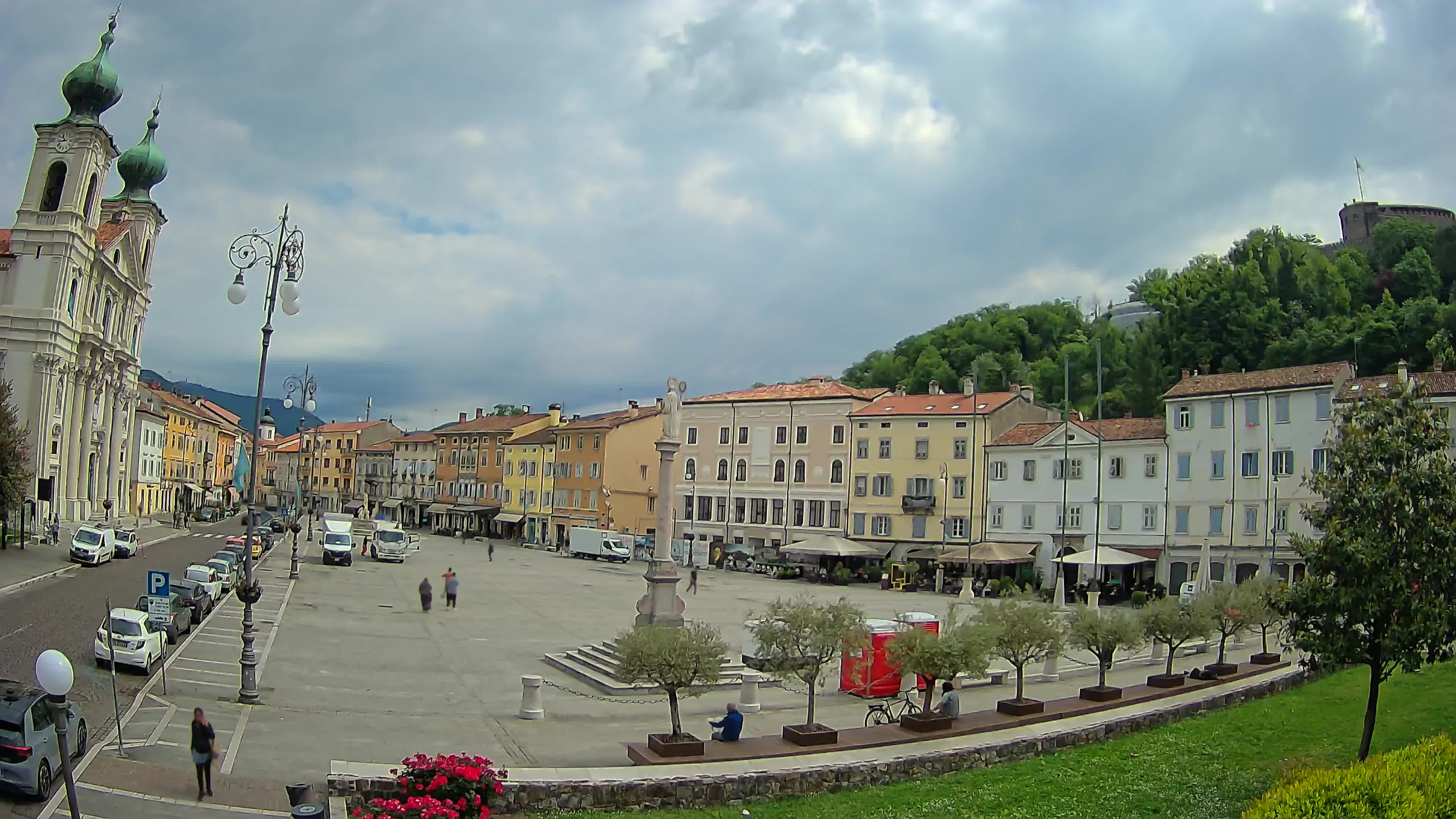 Webcam Gorizia Vittoria square – Church of st. Ignazio