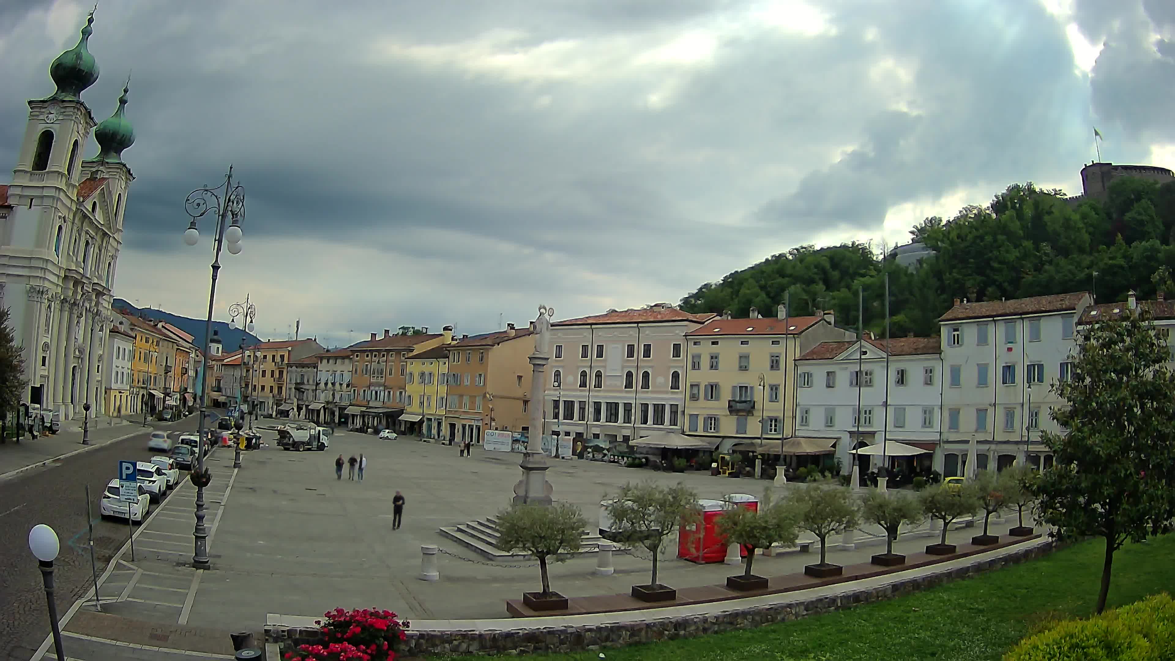Webcam Gorizia Vittoria square – Church of st. Ignazio