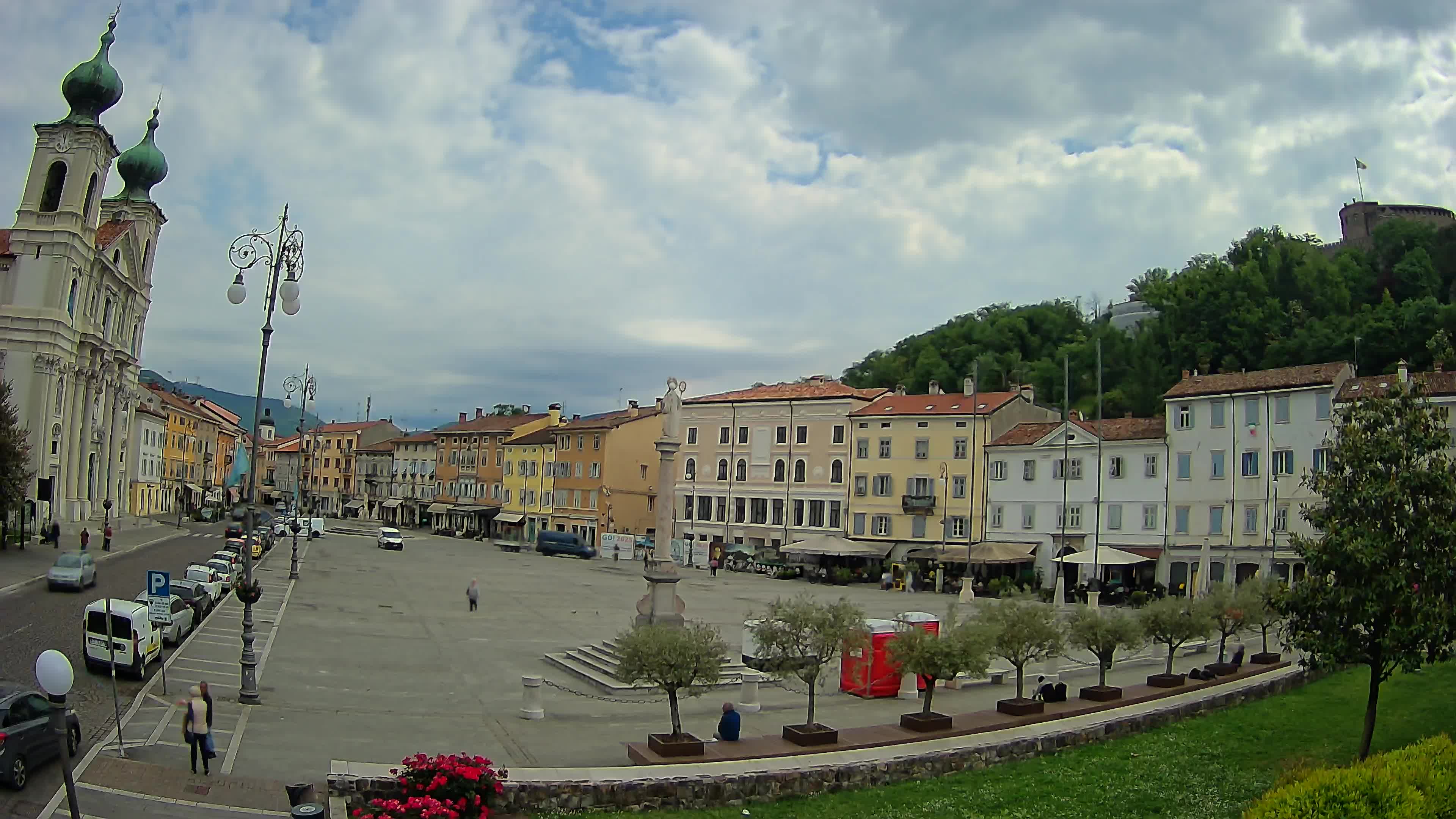 Webcam Gorizia Vittoria square – Church of st. Ignazio