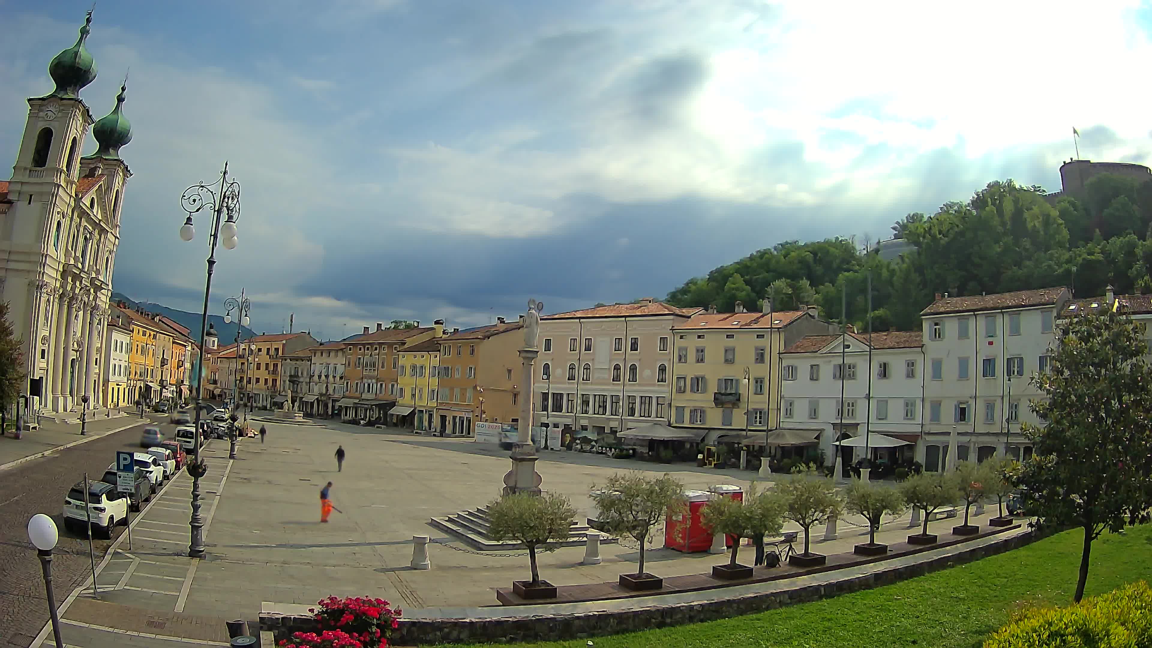 Webcam Gorizia Vittoria square – Church of st. Ignazio