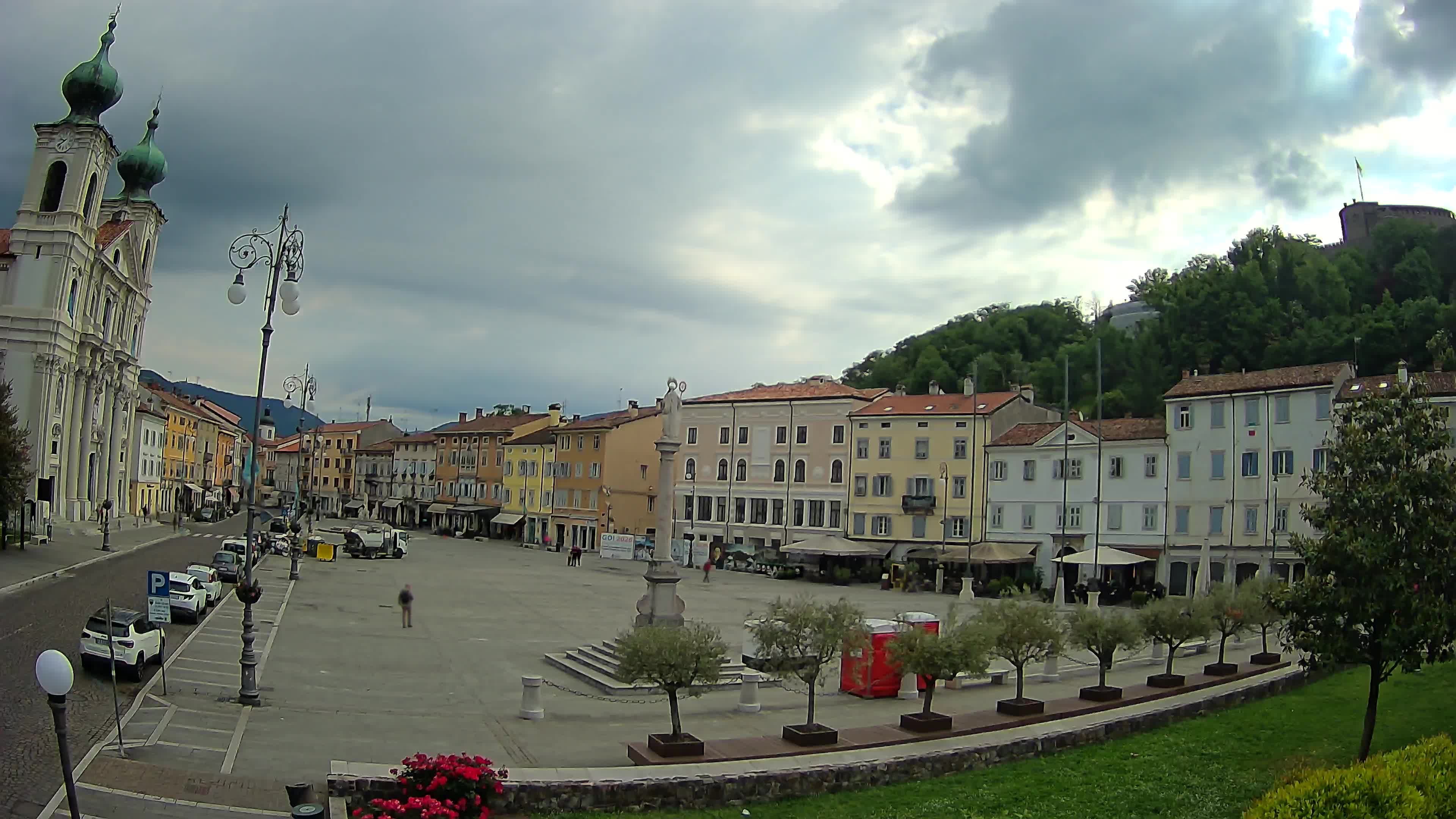 Webcam Gorizia Vittoria square – Church of st. Ignazio