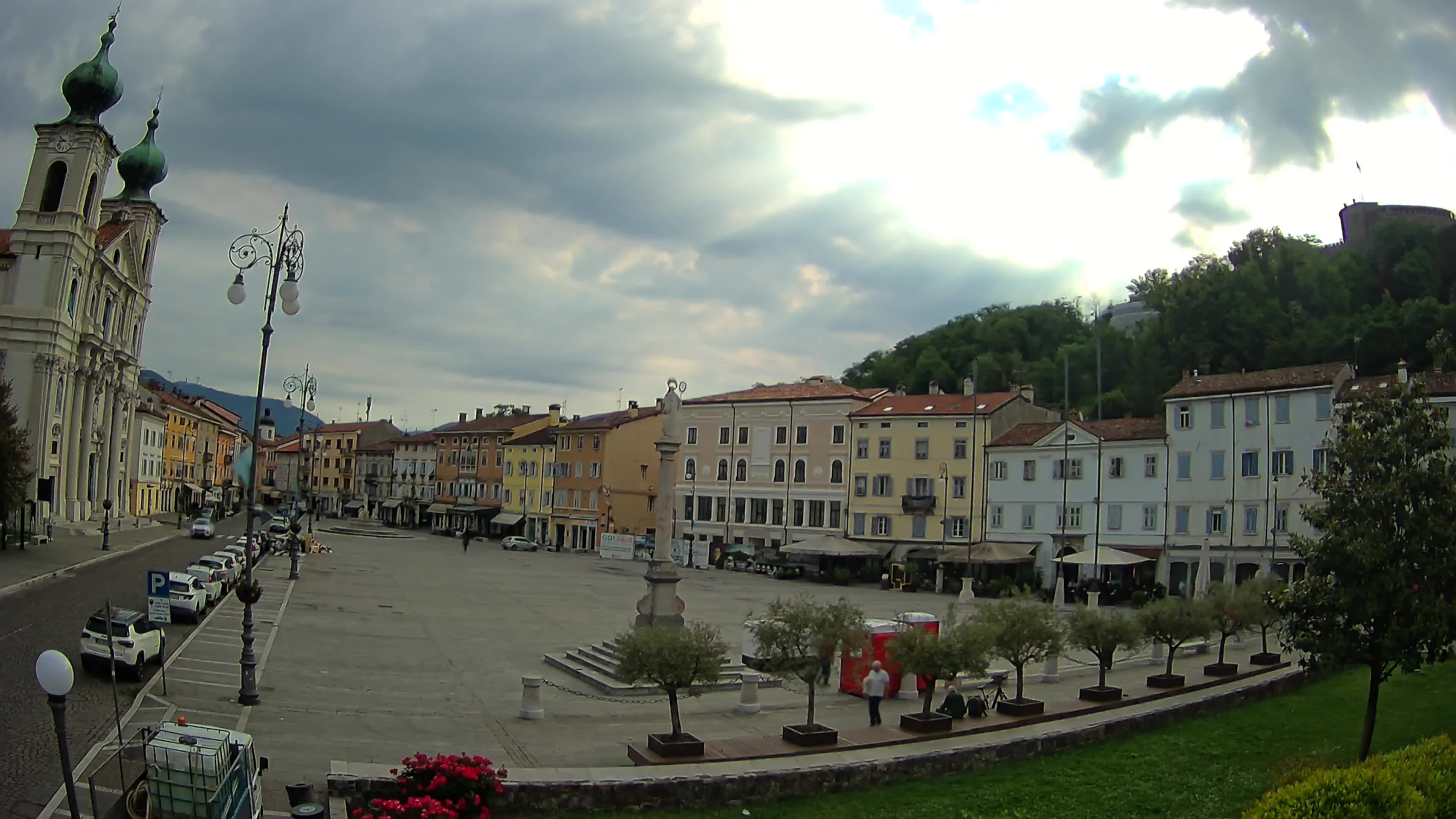 Webcam Gorizia Vittoria square – Church of st. Ignazio