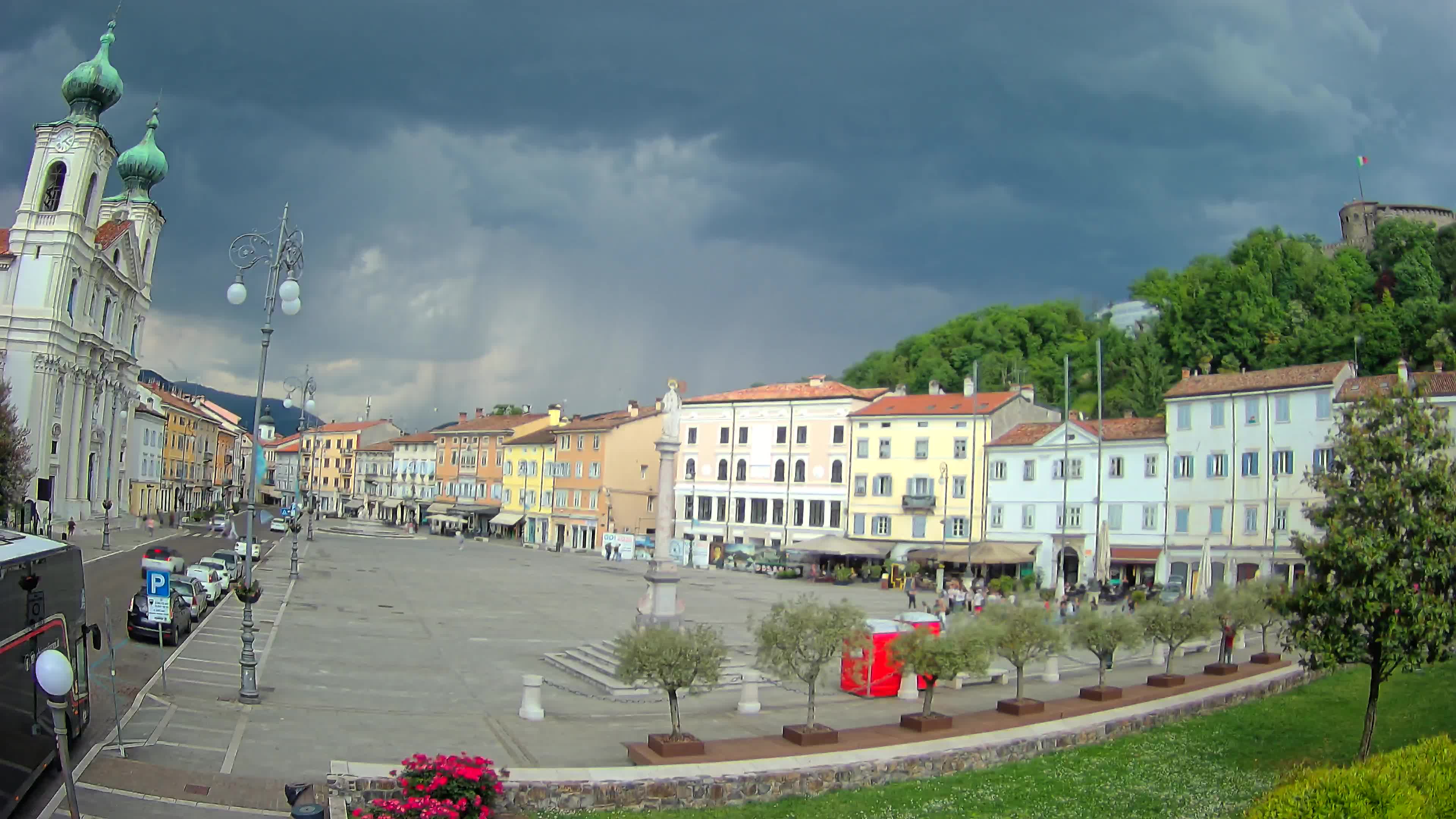 Webcam Gorizia Vittoria square – Church of st. Ignazio