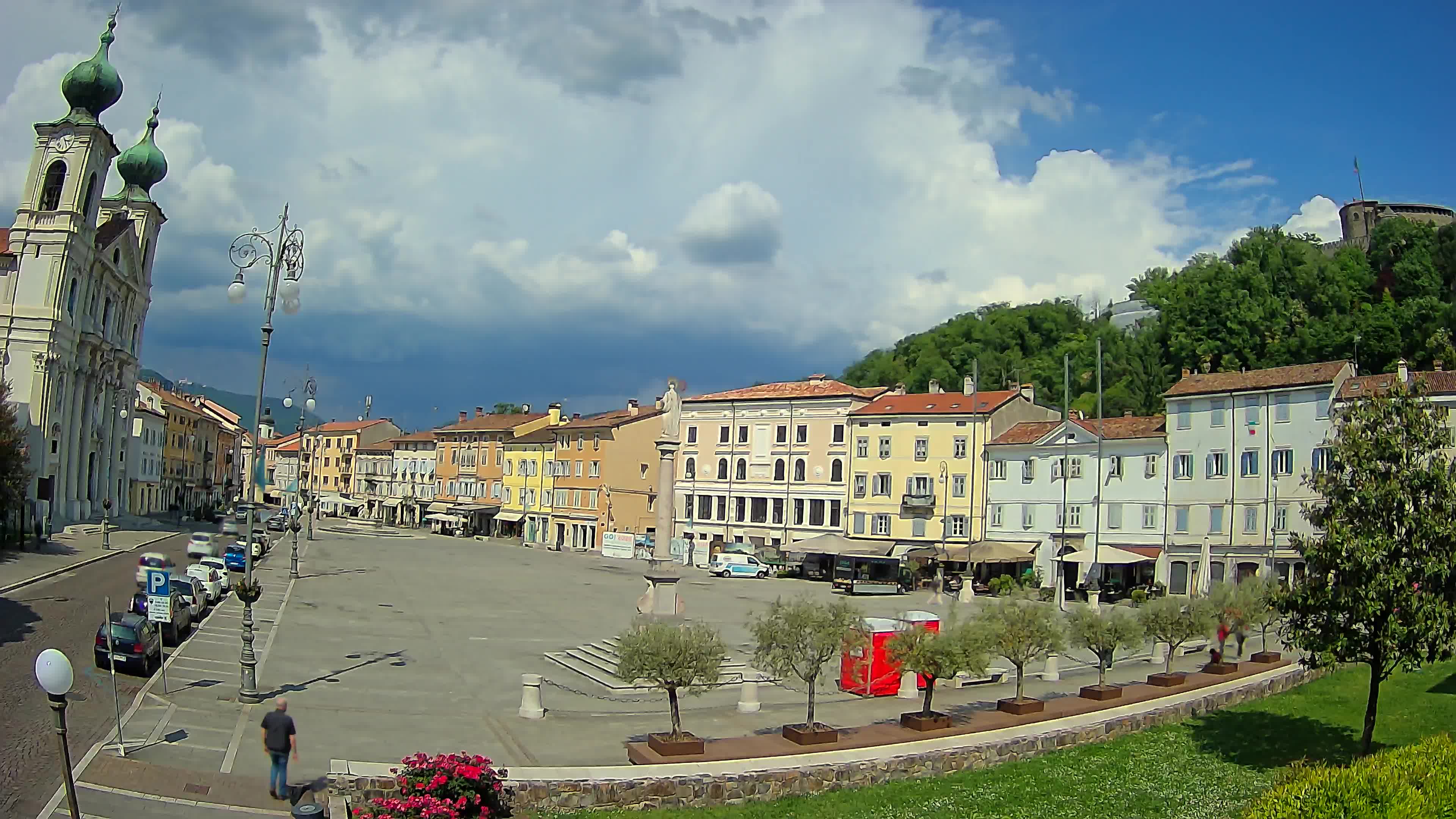 Webcam Gorizia Vittoria square – Church of st. Ignazio
