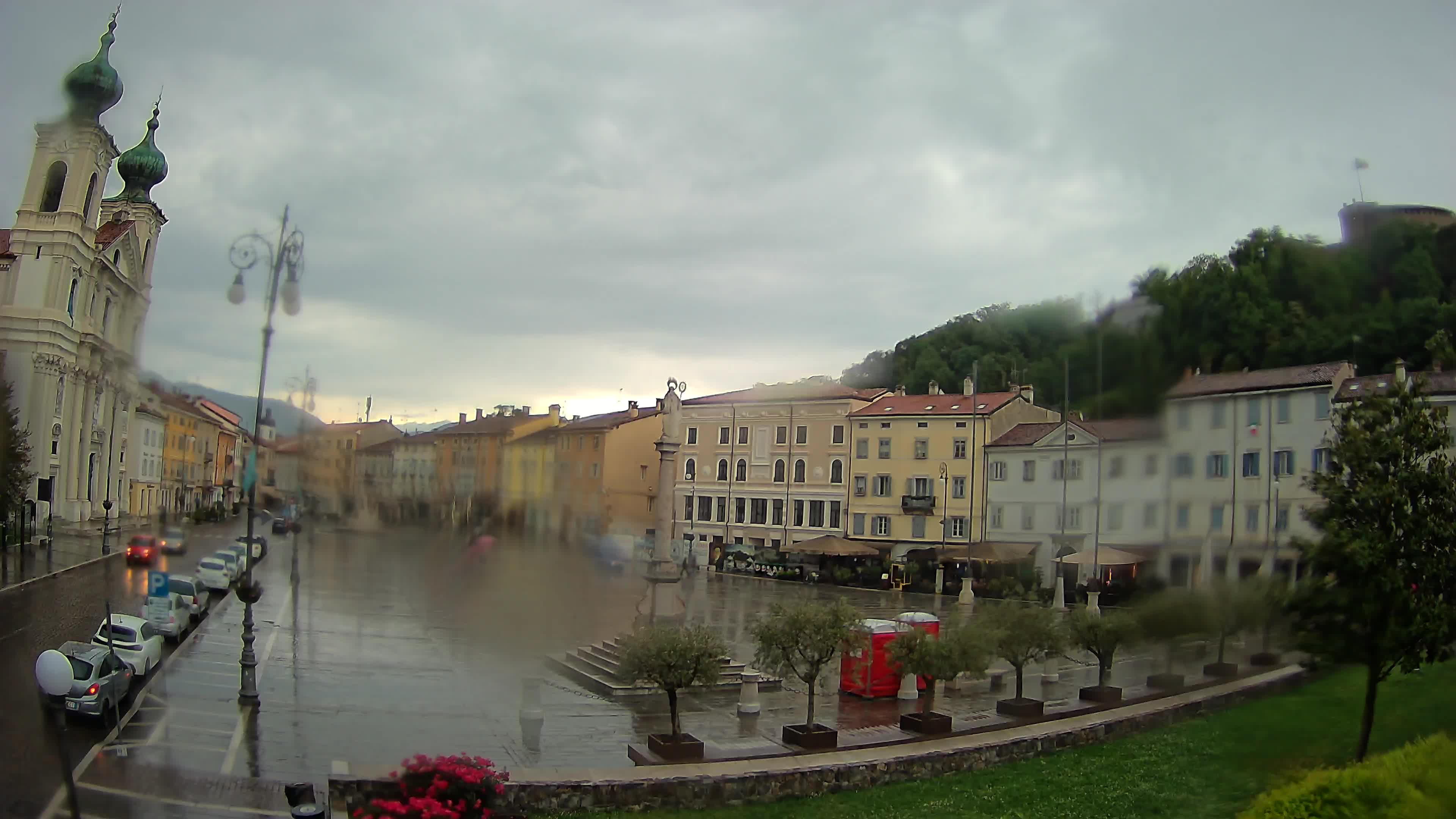 Webcam Gorizia Vittoria square – Church of st. Ignazio