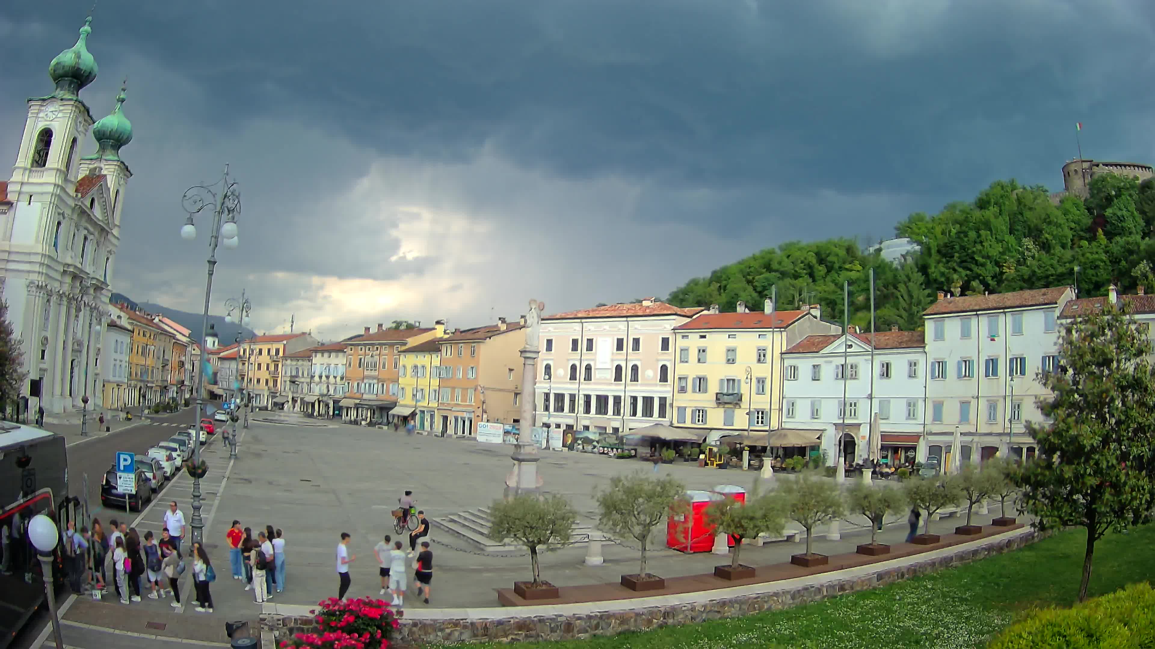 Webcam Gorizia Vittoria square – Church of st. Ignazio