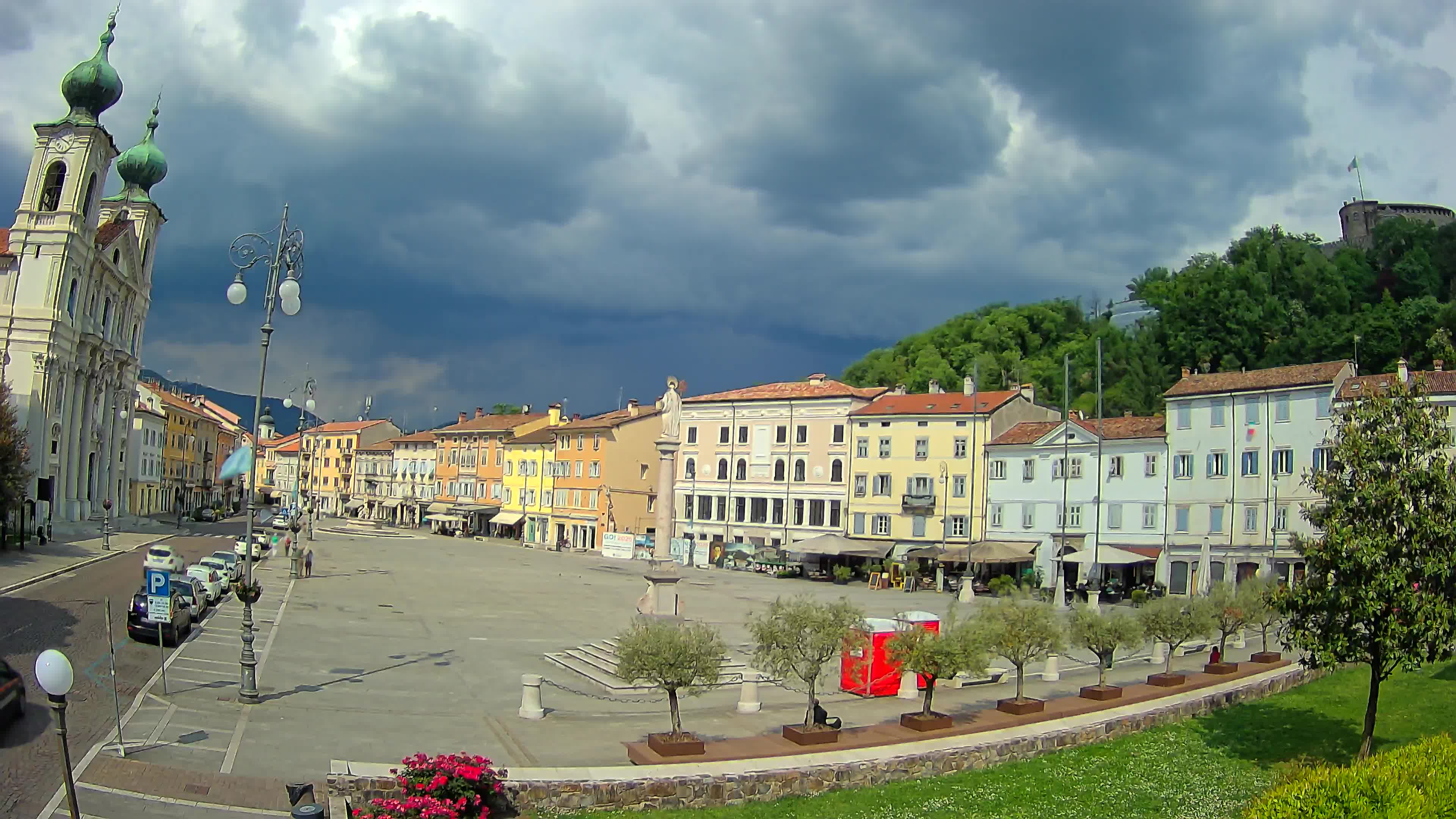Webcam Gorizia Vittoria square – Church of st. Ignazio