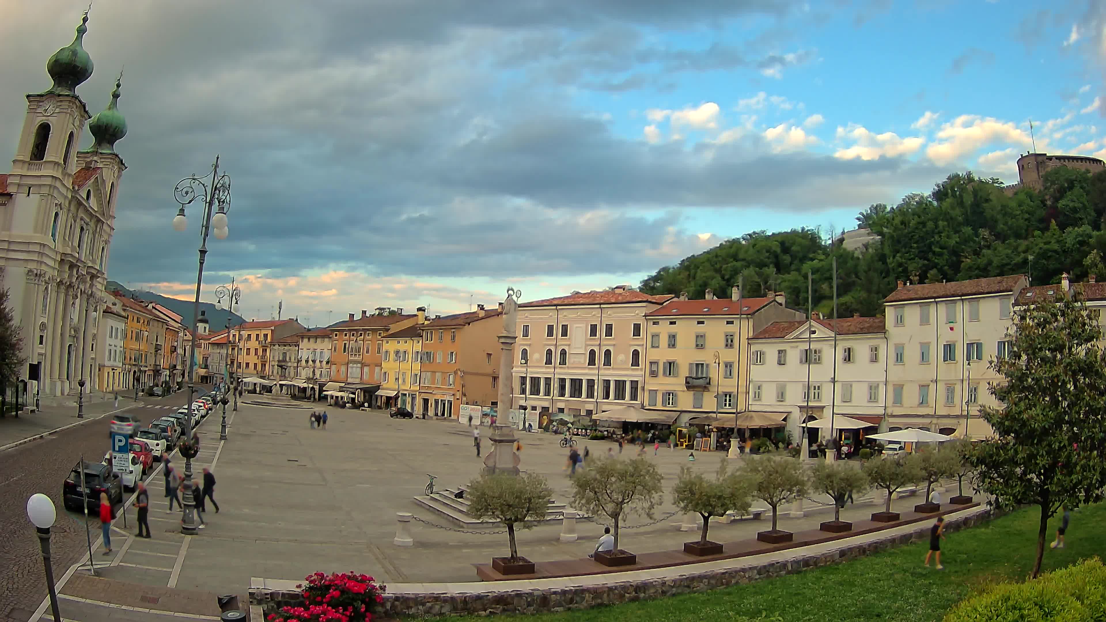 Webcam Gorizia Vittoria square – Church of st. Ignazio