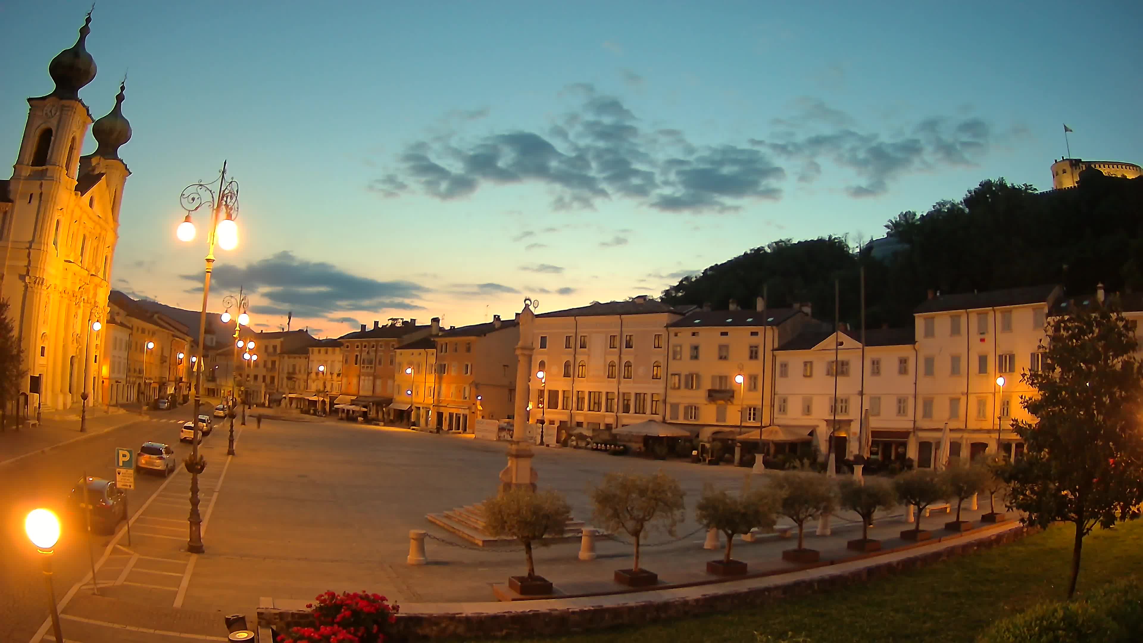 Gorizia – Place Vittoria – église st. Ignazio