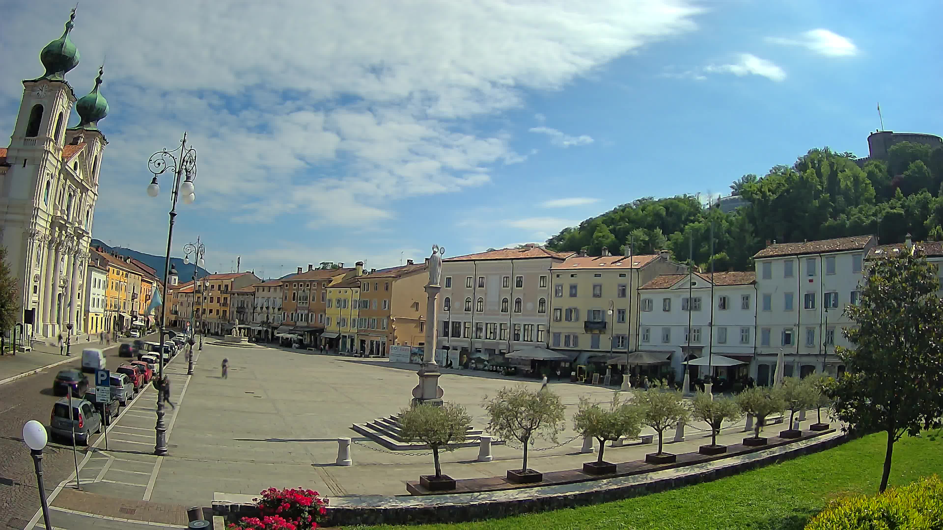 Webcam Gorizia Vittoria square – Church of st. Ignazio