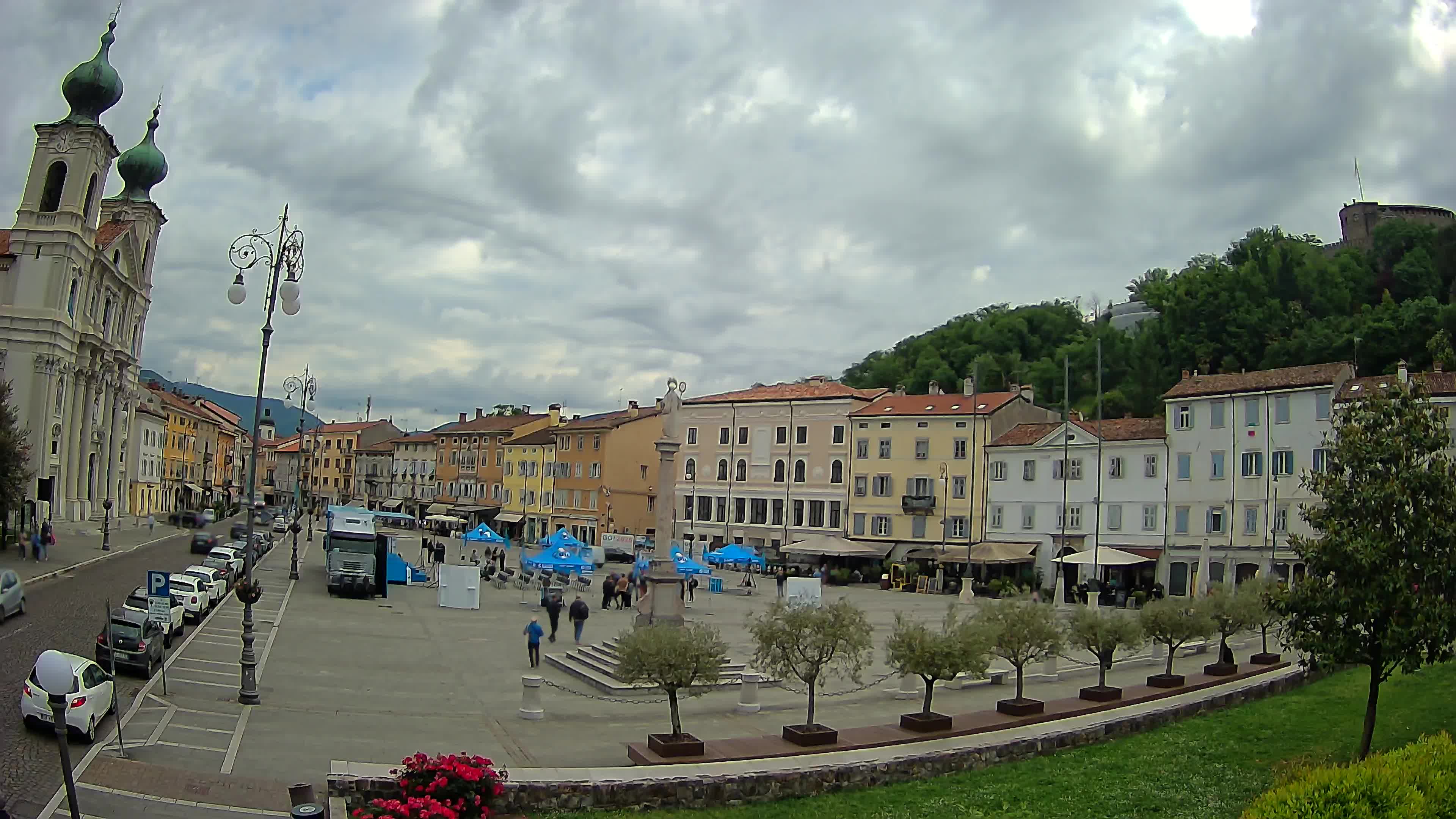 Webcam Gorizia Vittoria square – Church of st. Ignazio