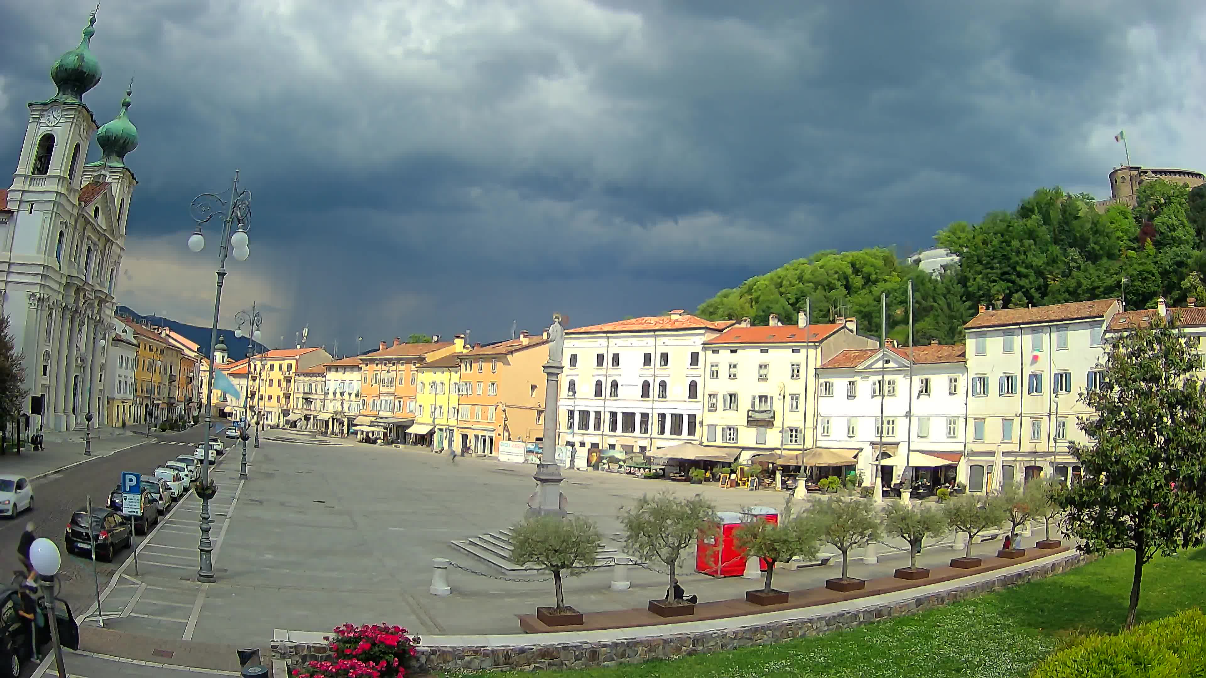 Webcam Gorizia Vittoria square – Church of st. Ignazio