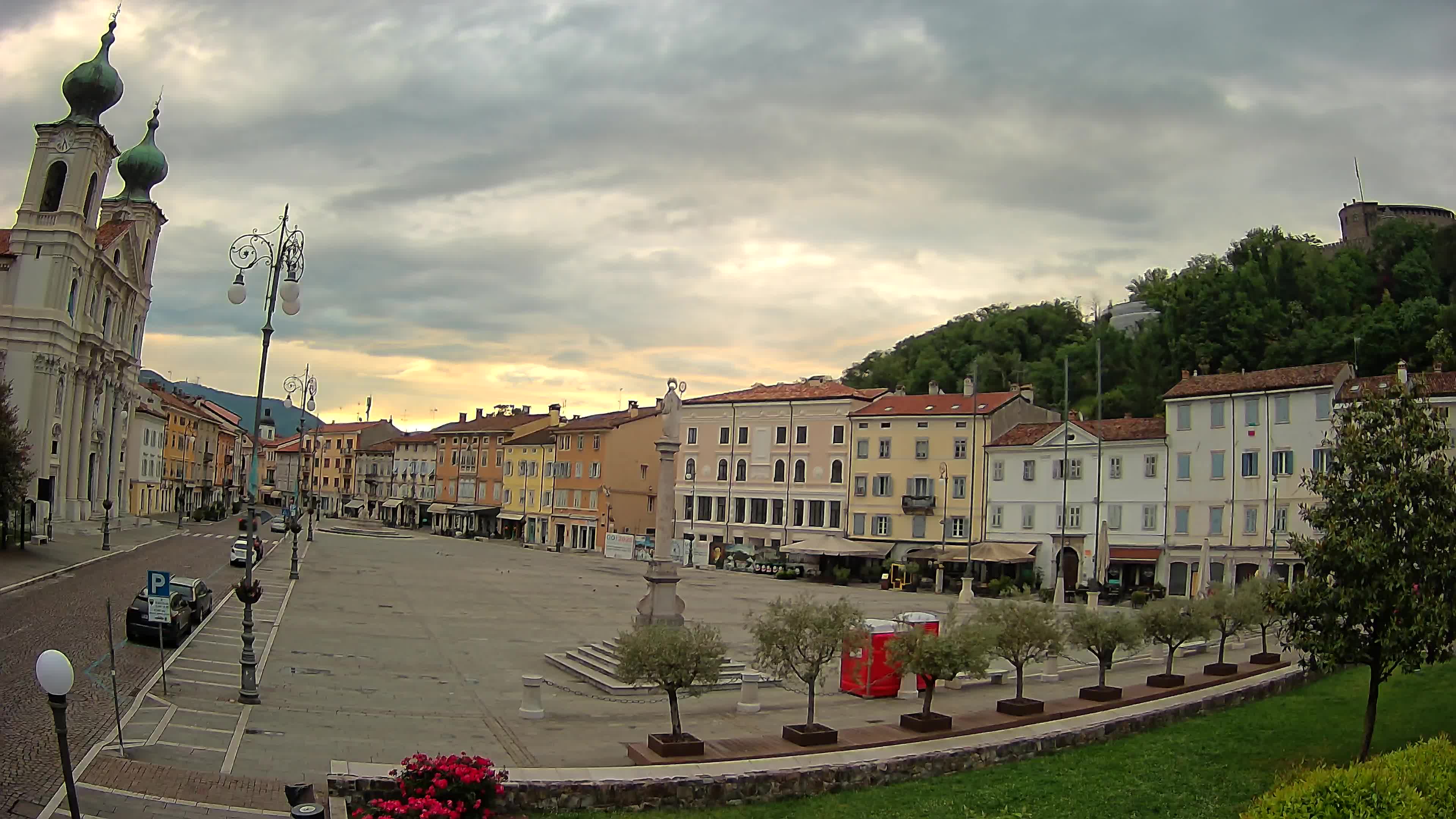 Gorizia – Place Vittoria – église st. Ignazio