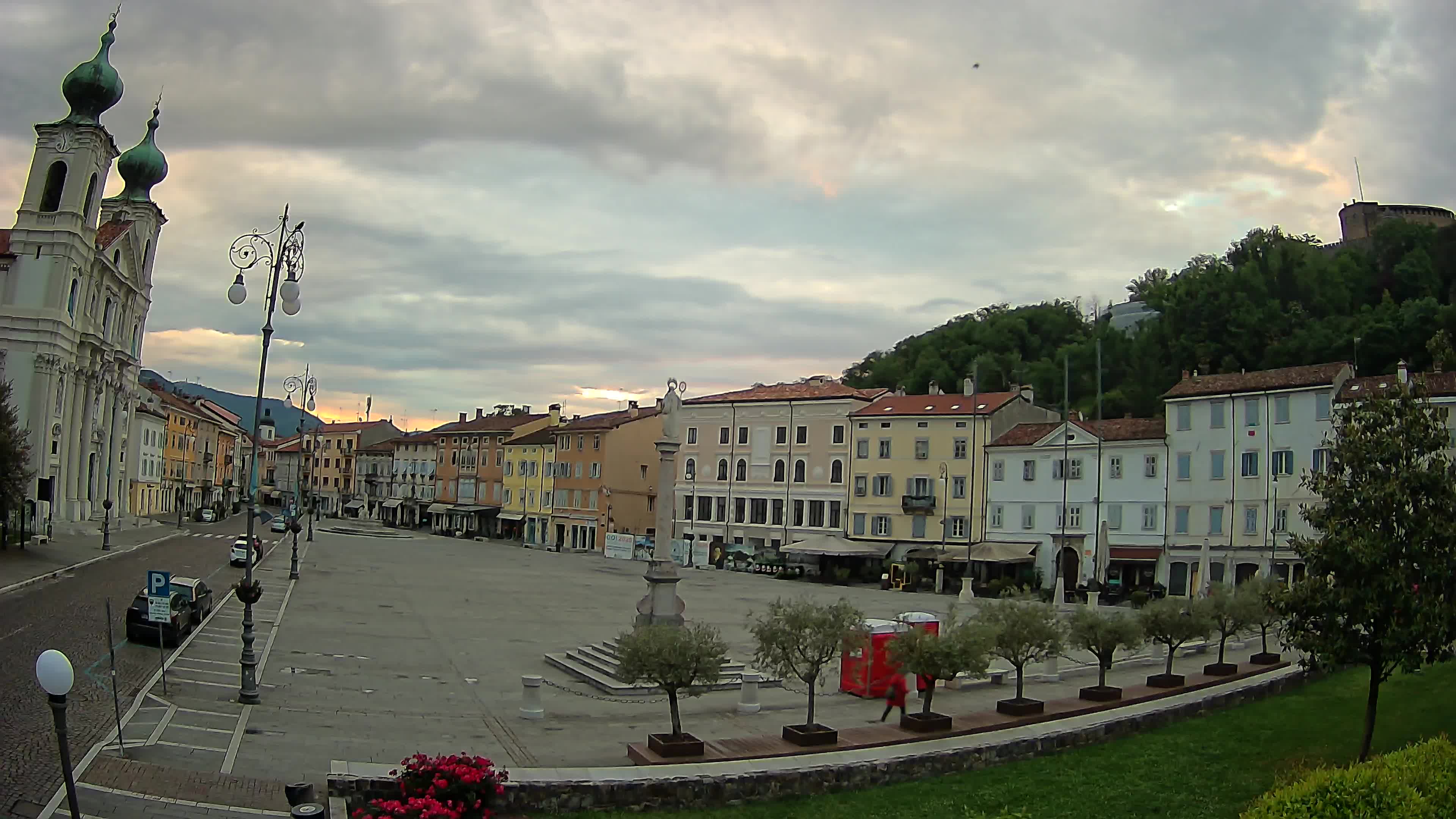 Webcam Gorizia Vittoria square – Church of st. Ignazio
