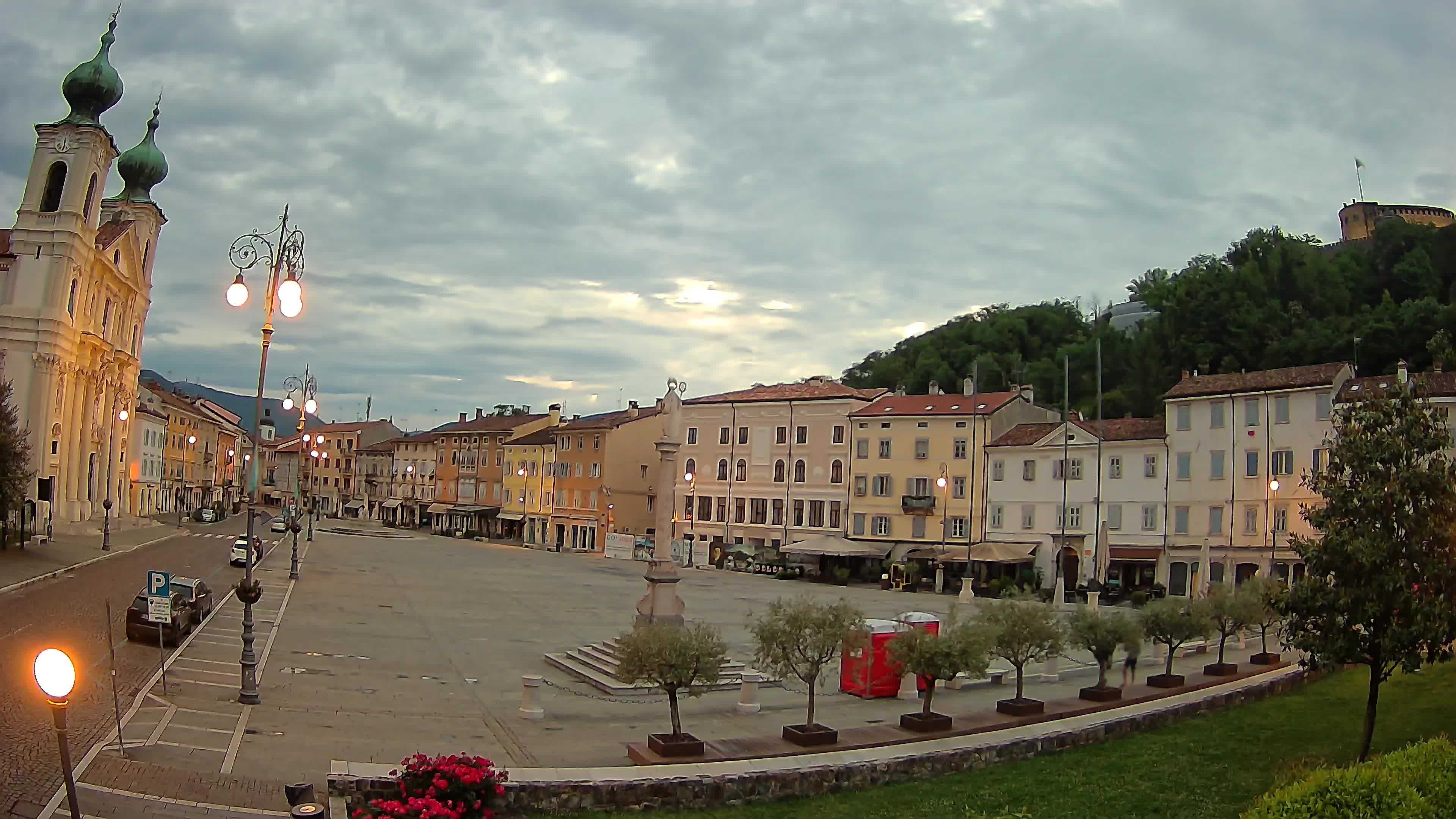 Gorizia – Place Vittoria – église st. Ignazio