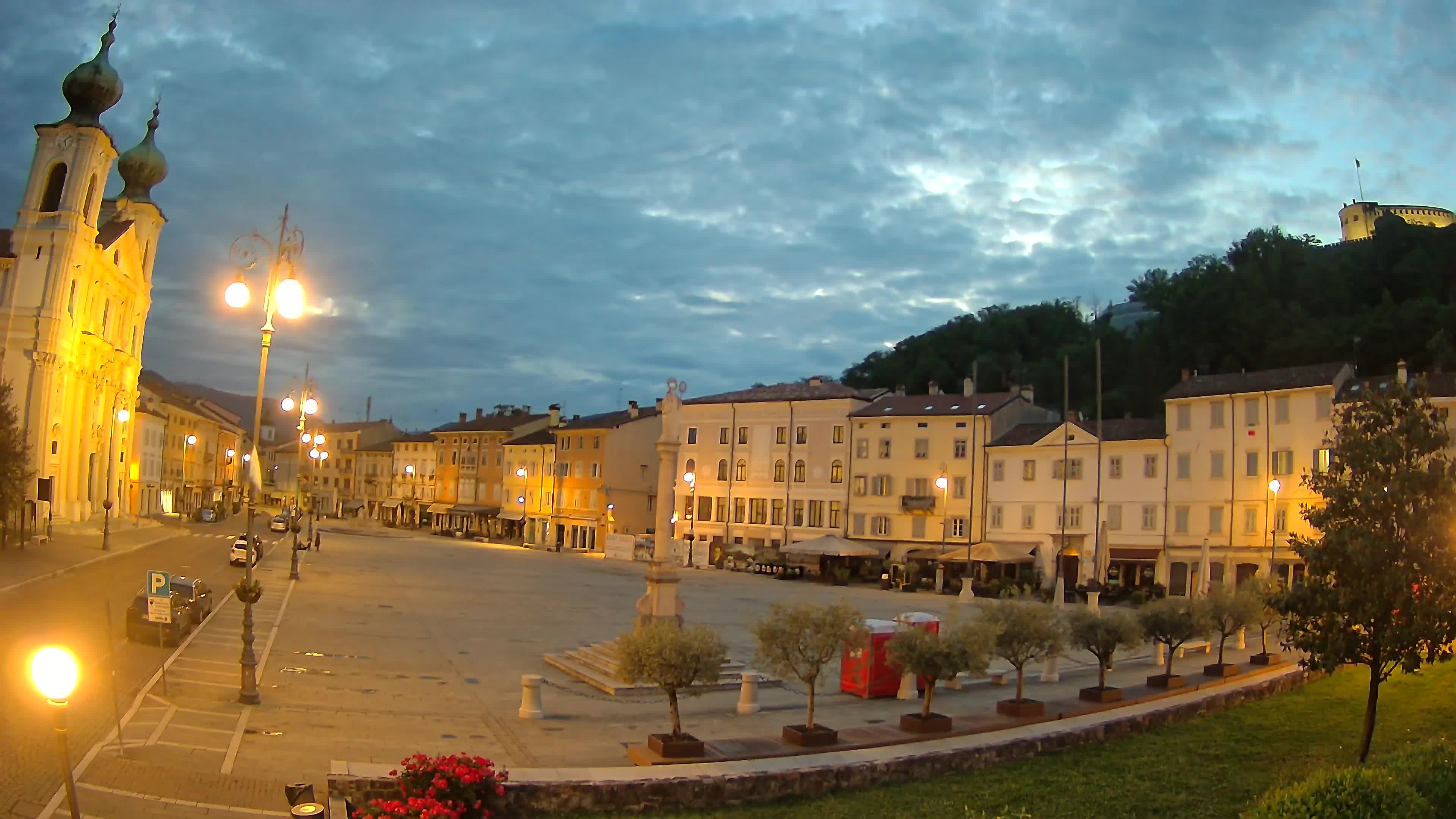 Gorizia – Place Vittoria – église st. Ignazio