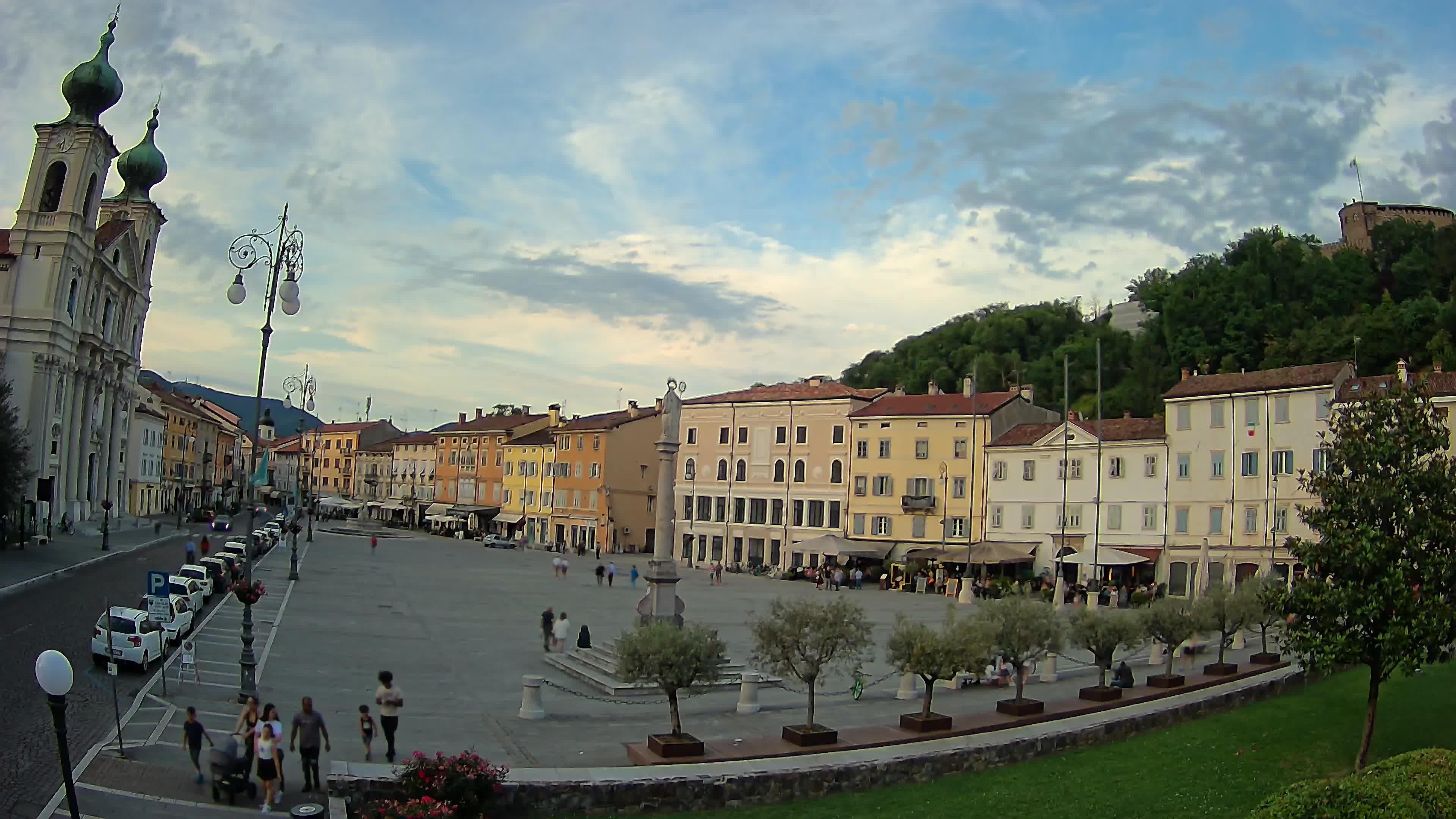 Webcam Gorizia Vittoria square – Church of st. Ignazio