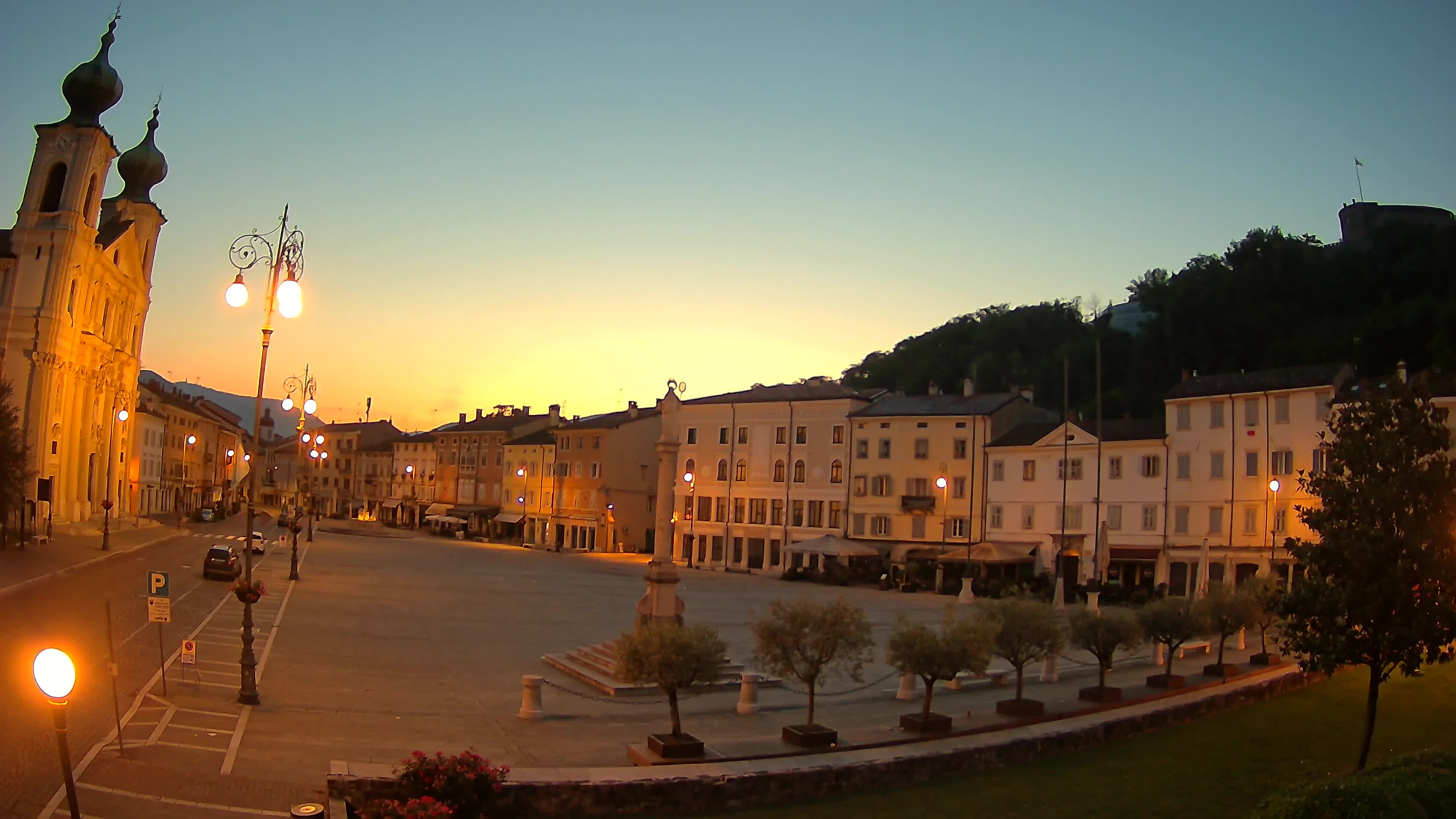 Gorizia – Place Vittoria – église st. Ignazio