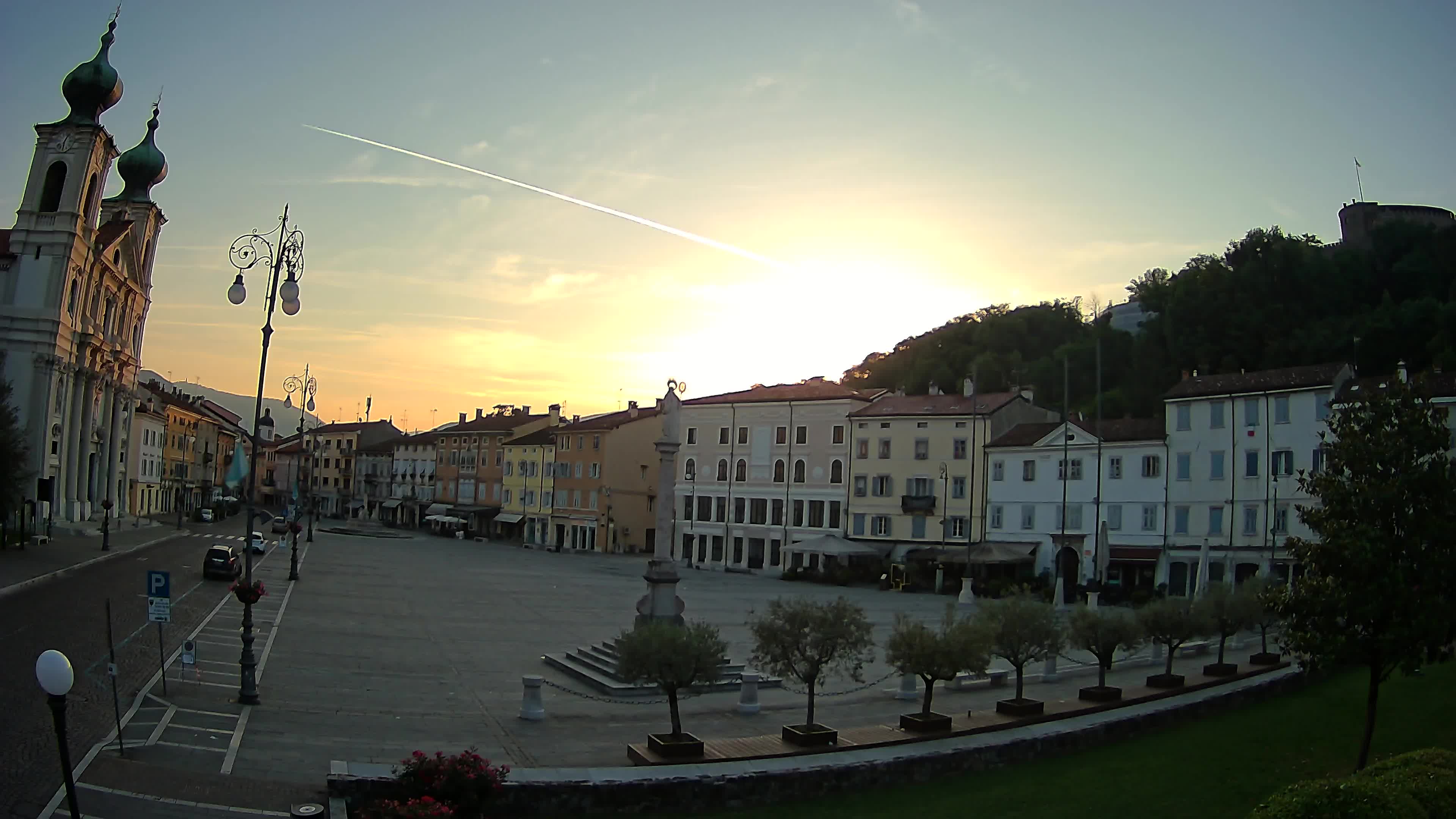 Webcam Gorizia Vittoria square – Church of st. Ignazio