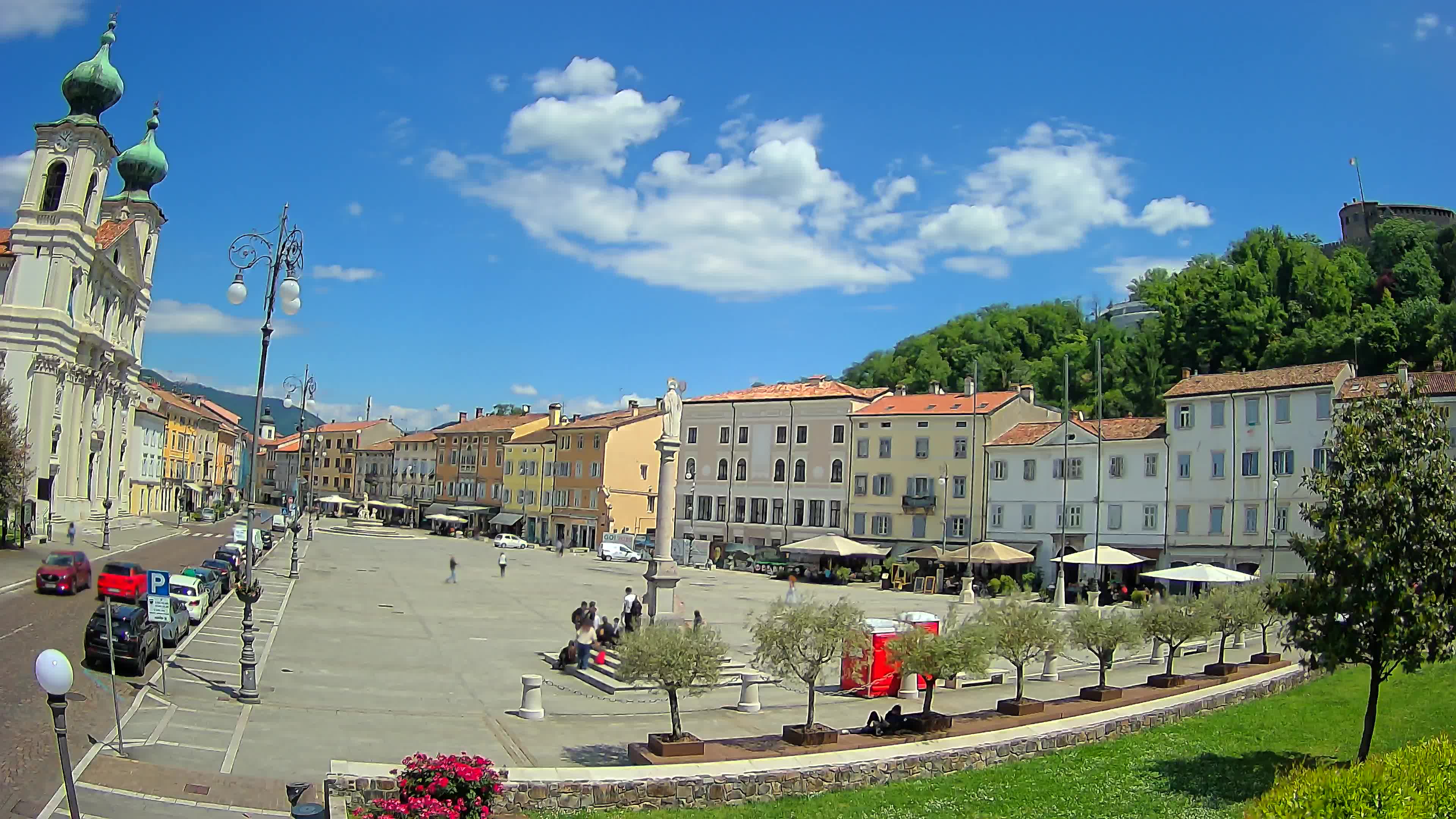 Gorizia – Place Vittoria – église st. Ignazio