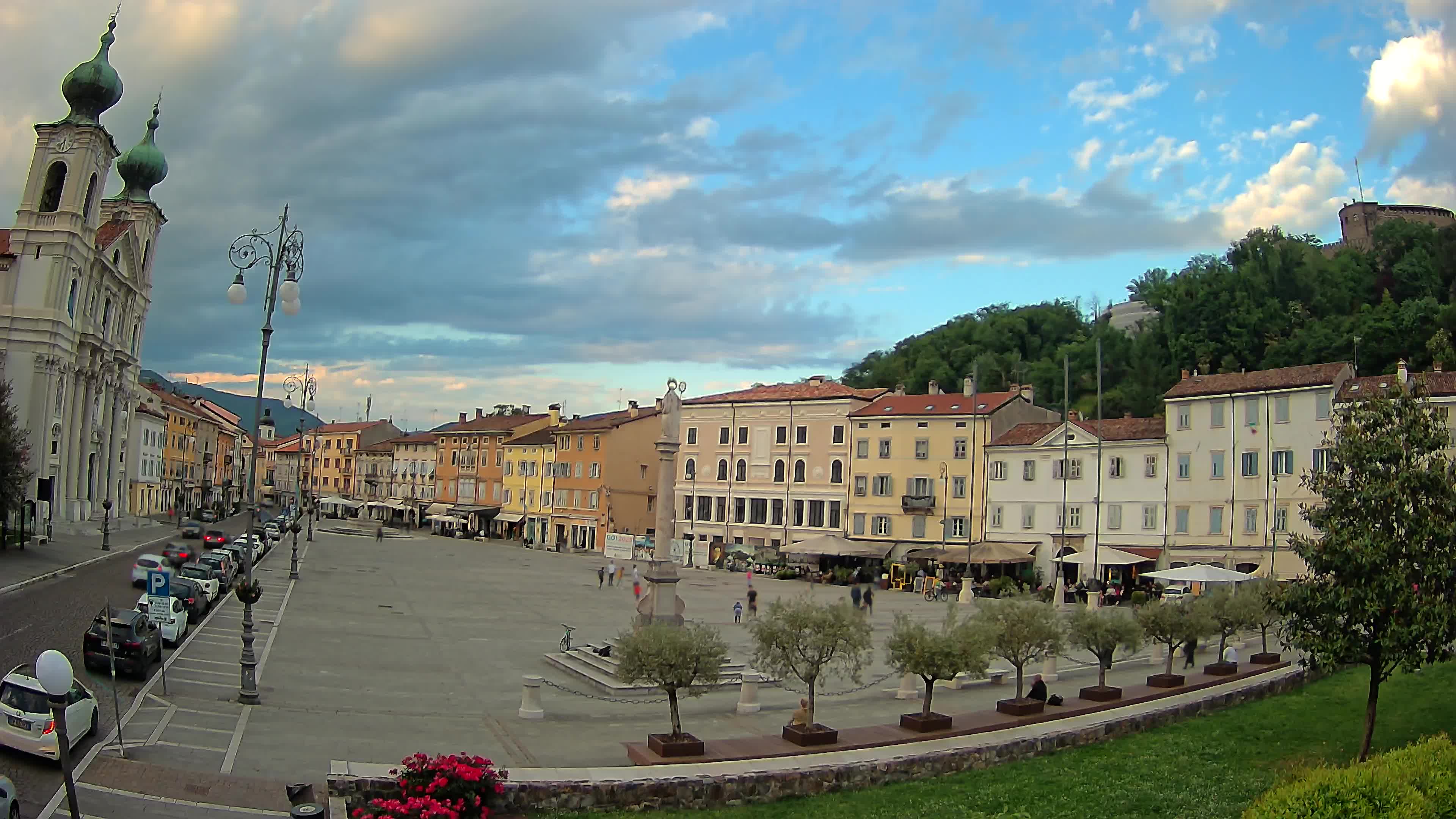 Webcam Gorizia Vittoria square – Church of st. Ignazio