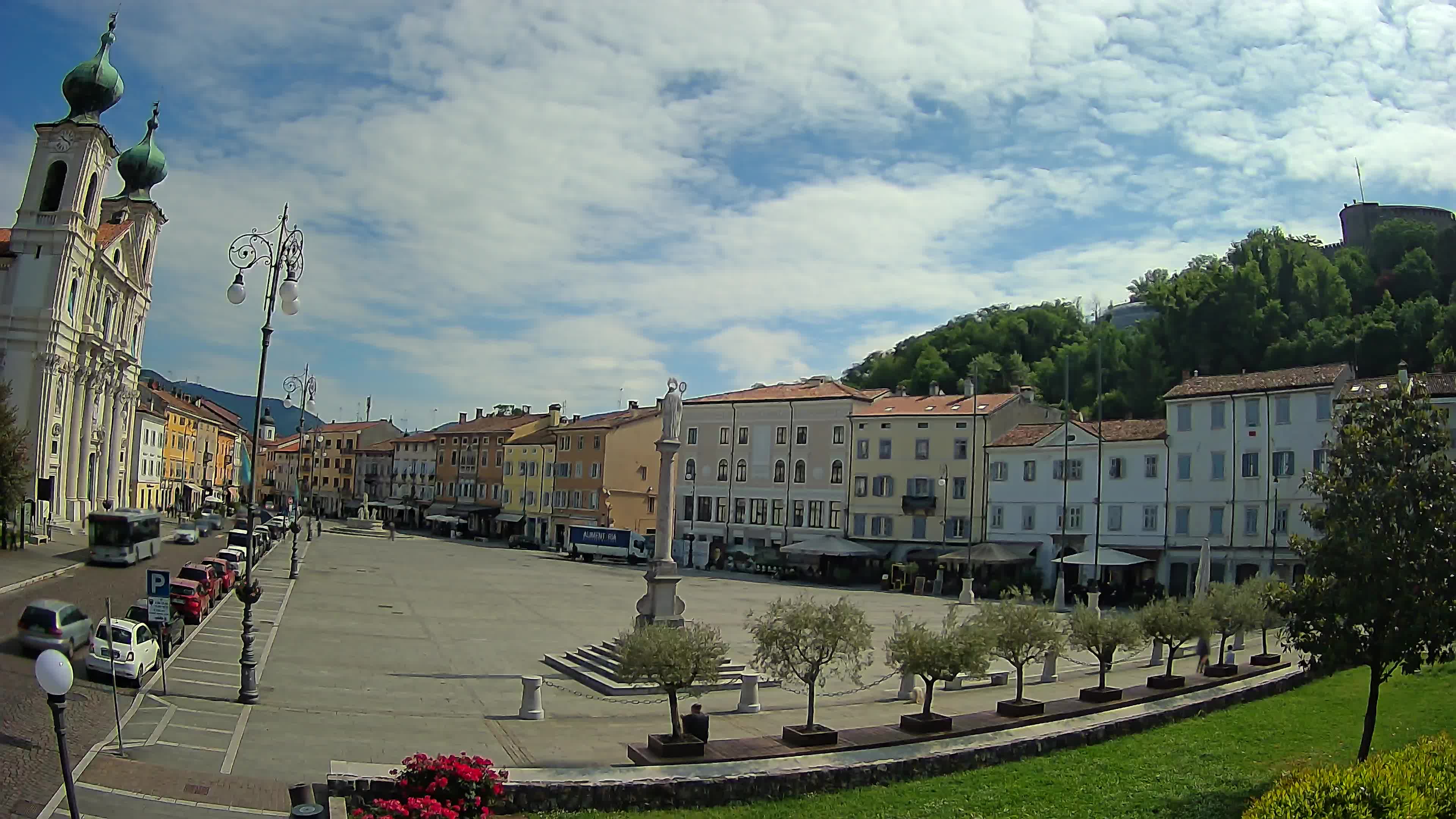 Webcam Gorizia Vittoria square – Church of st. Ignazio