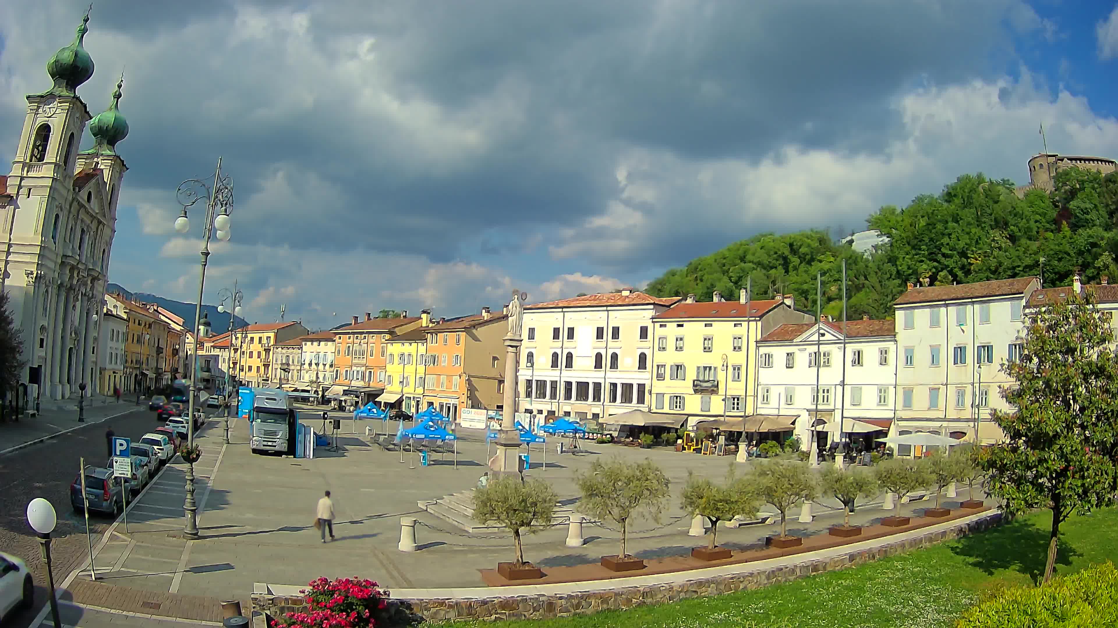 Webcam Gorizia Vittoria square – Church of st. Ignazio