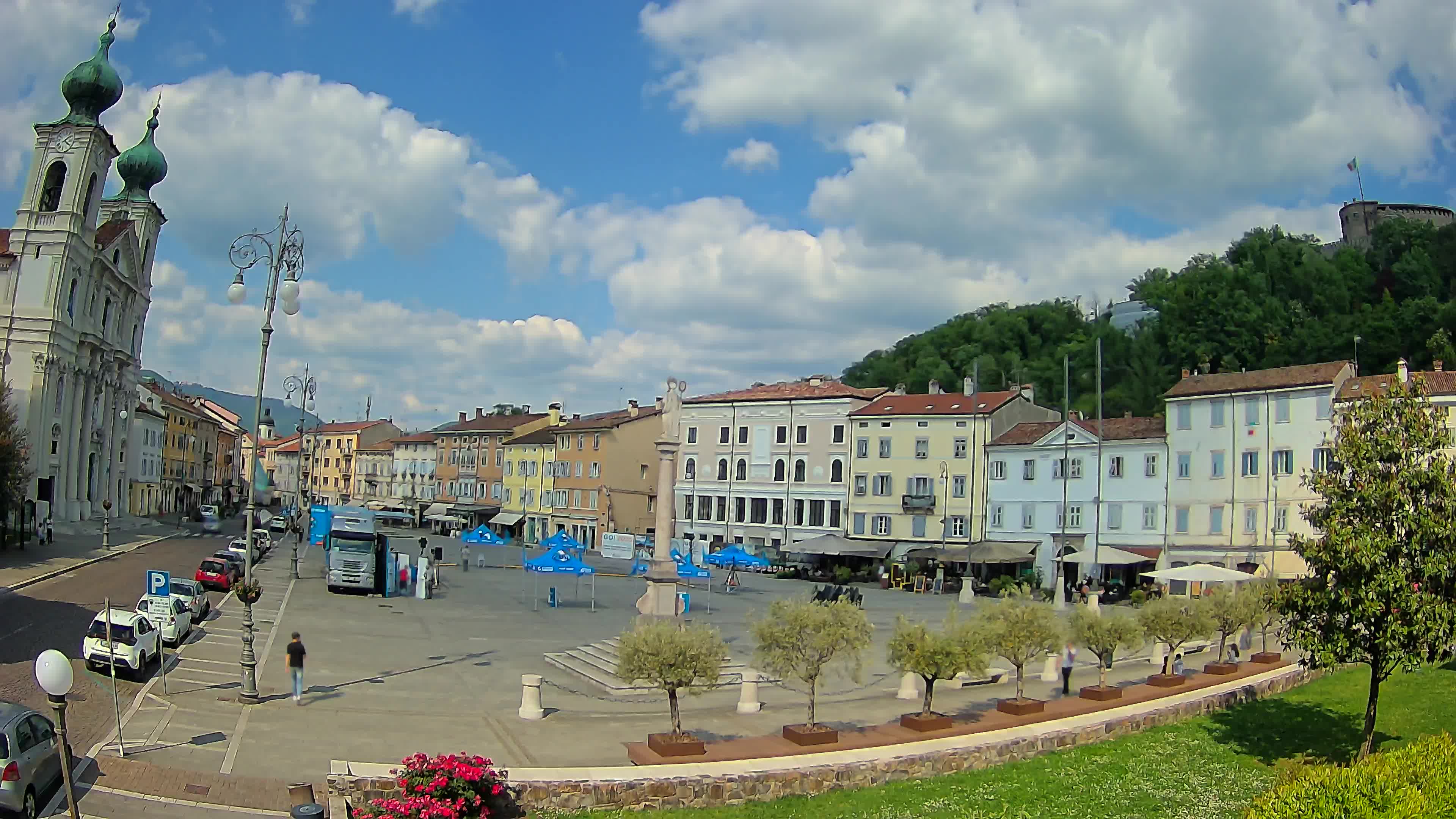 Webcam Gorizia Vittoria square – Church of st. Ignazio