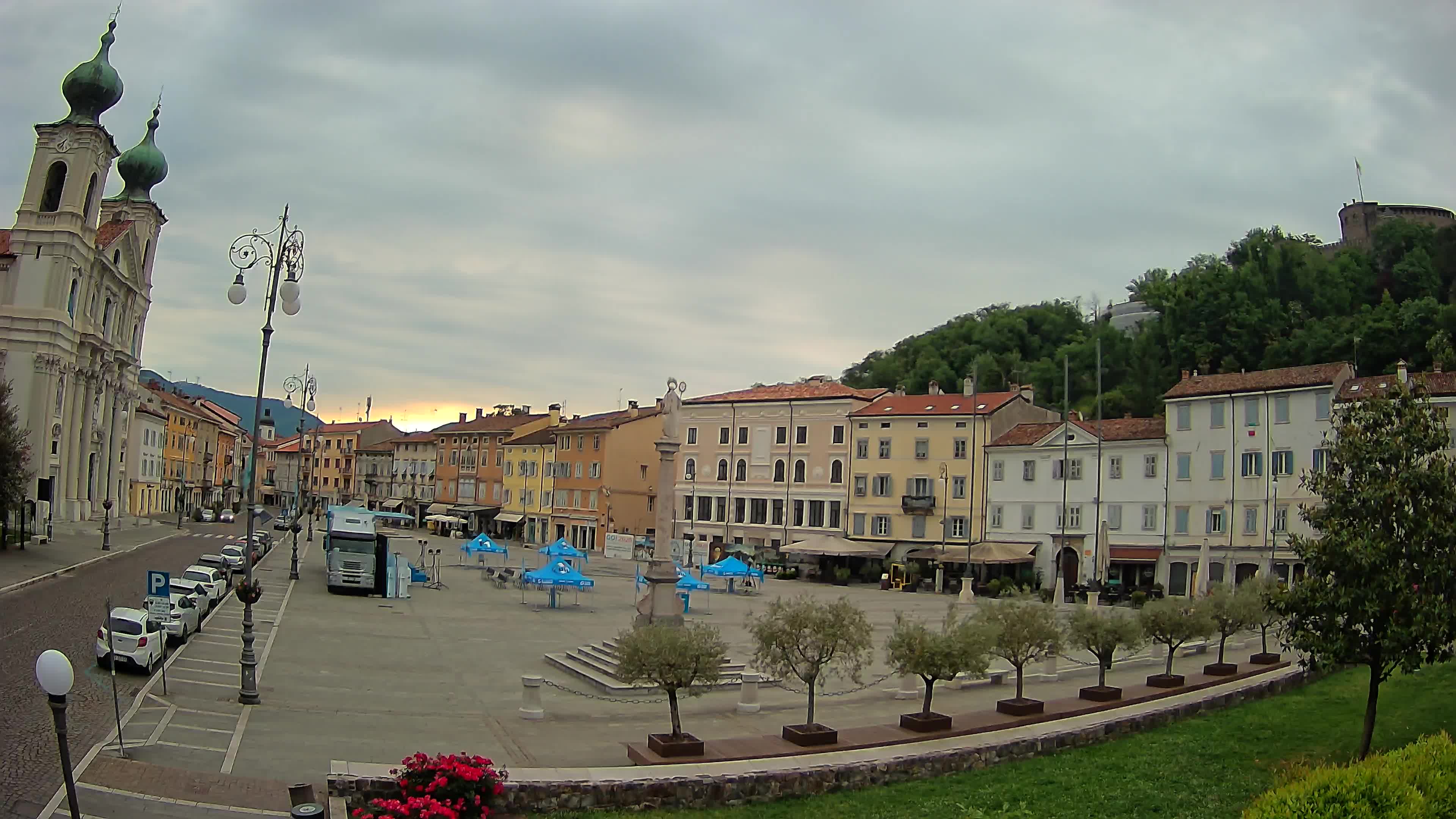 Webcam Gorizia Vittoria square – Church of st. Ignazio