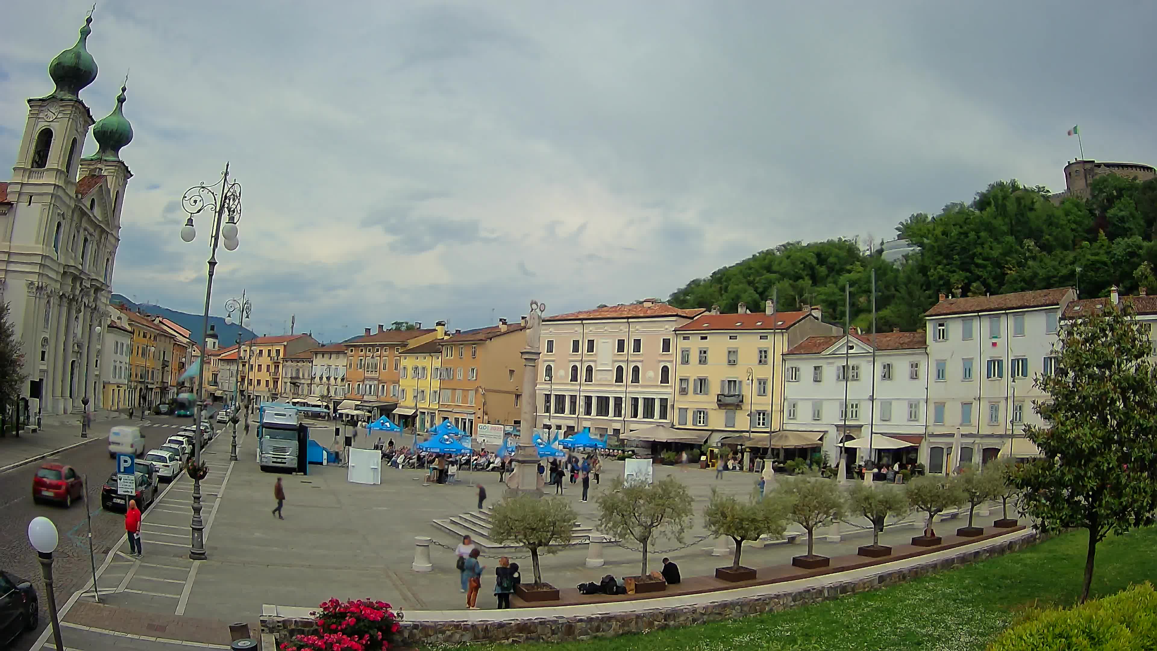 Gorizia – Place Vittoria – église st. Ignazio