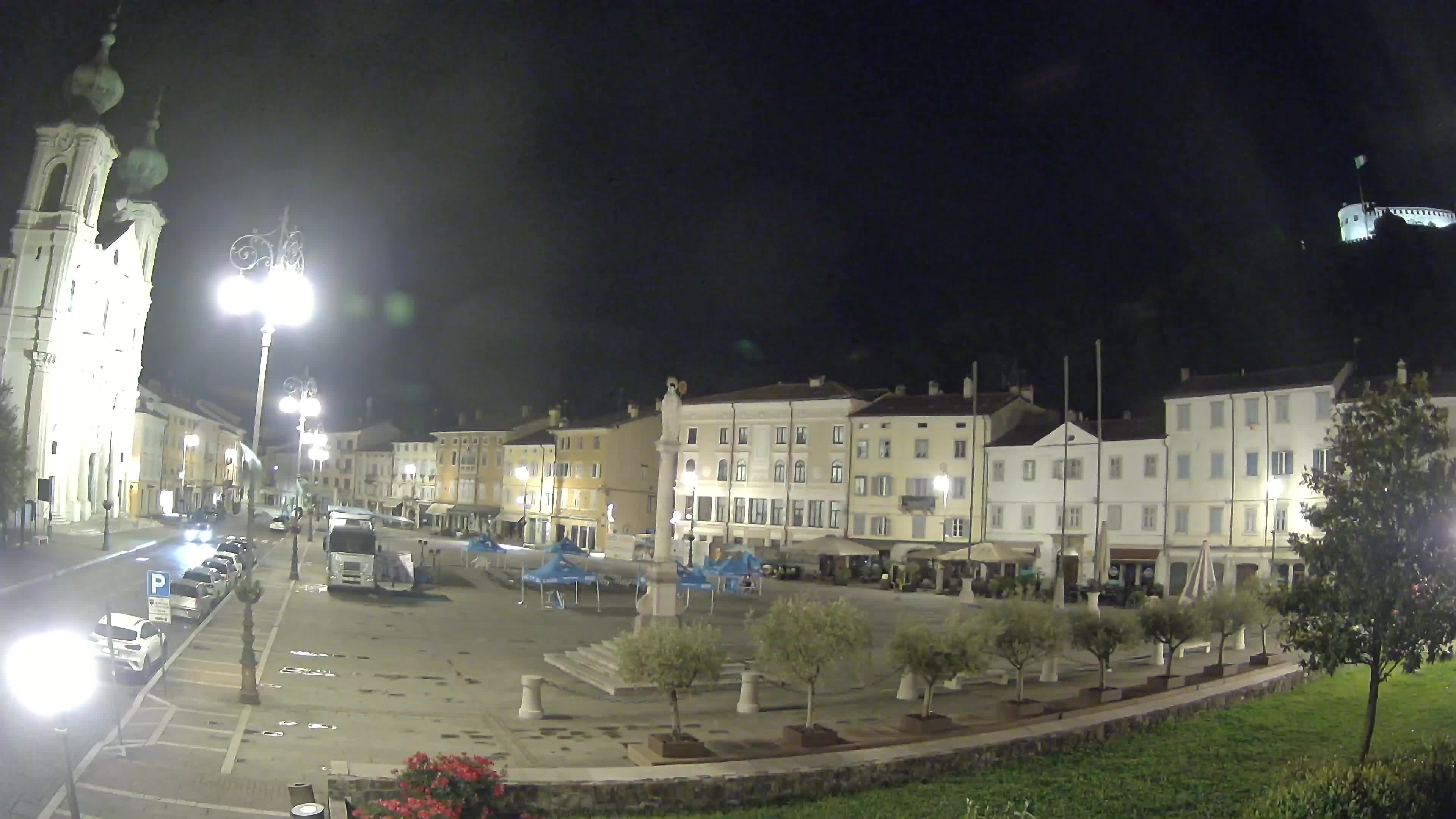 Webcam Gorizia Vittoria square – Church of st. Ignazio