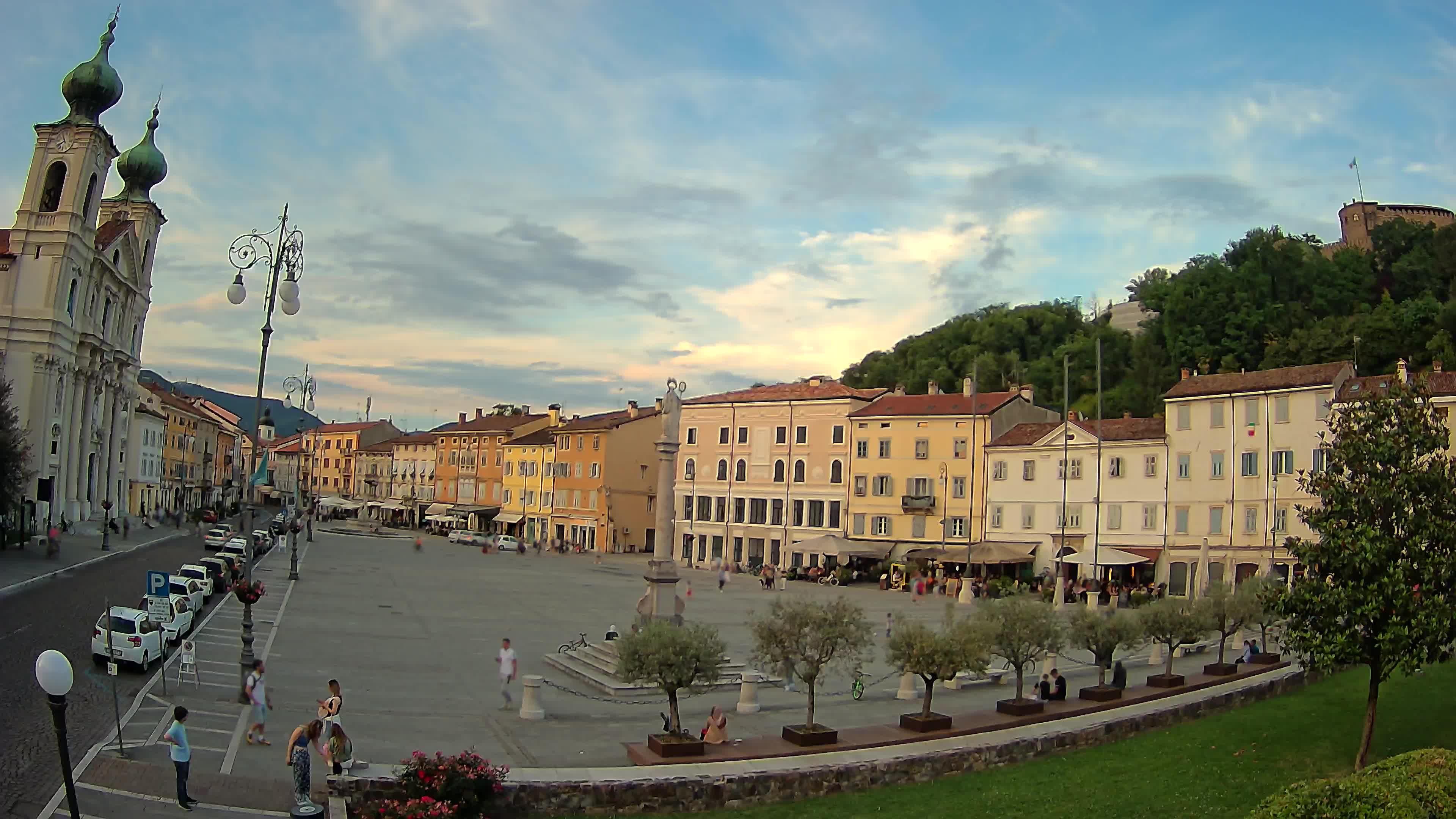 Webcam Gorizia Vittoria square – Church of st. Ignazio