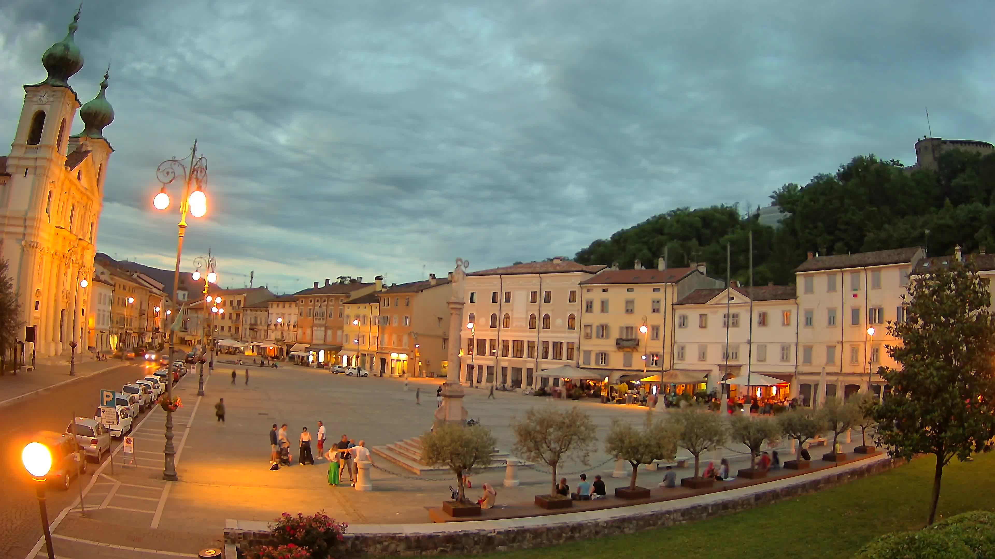Webcam Gorizia Vittoria square – Church of st. Ignazio