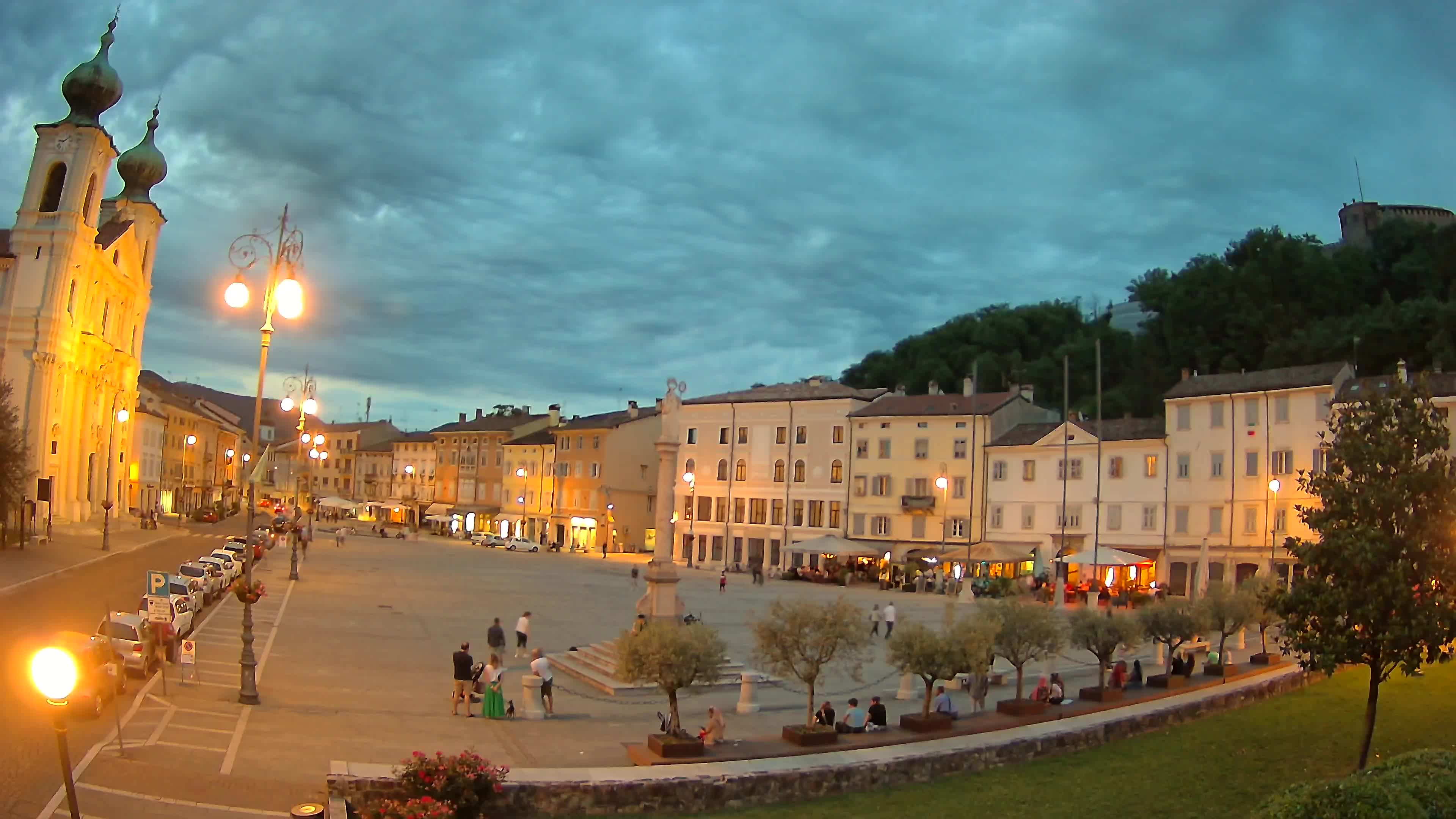Webcam Gorizia Vittoria square – Church of st. Ignazio