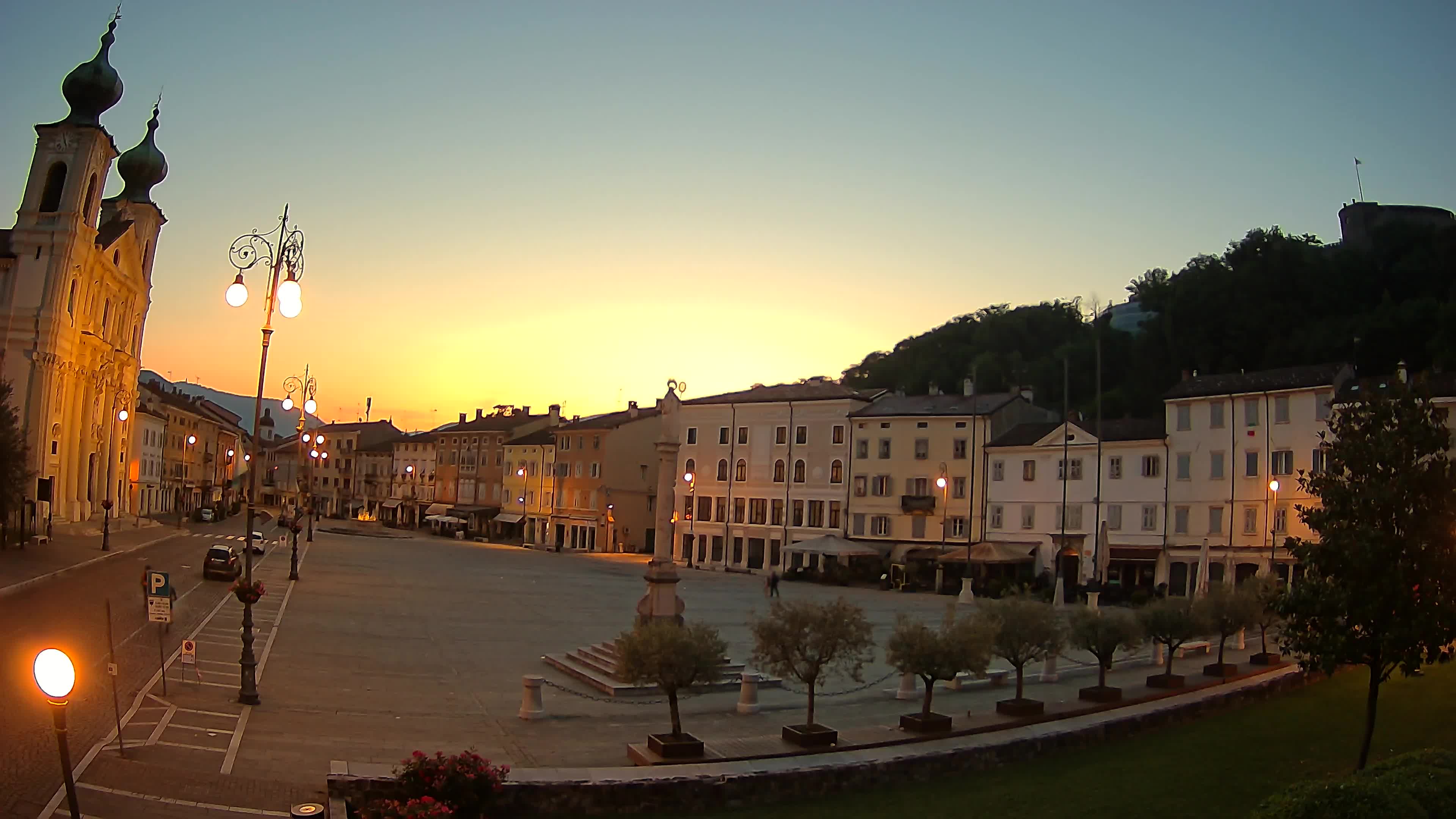 Gorizia – Place Vittoria – église st. Ignazio