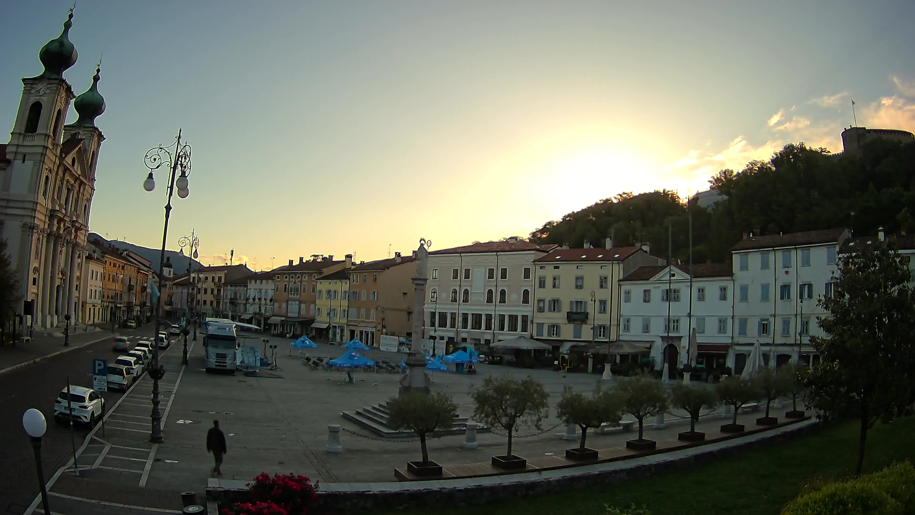 Gorizia – Place Vittoria – église st. Ignazio