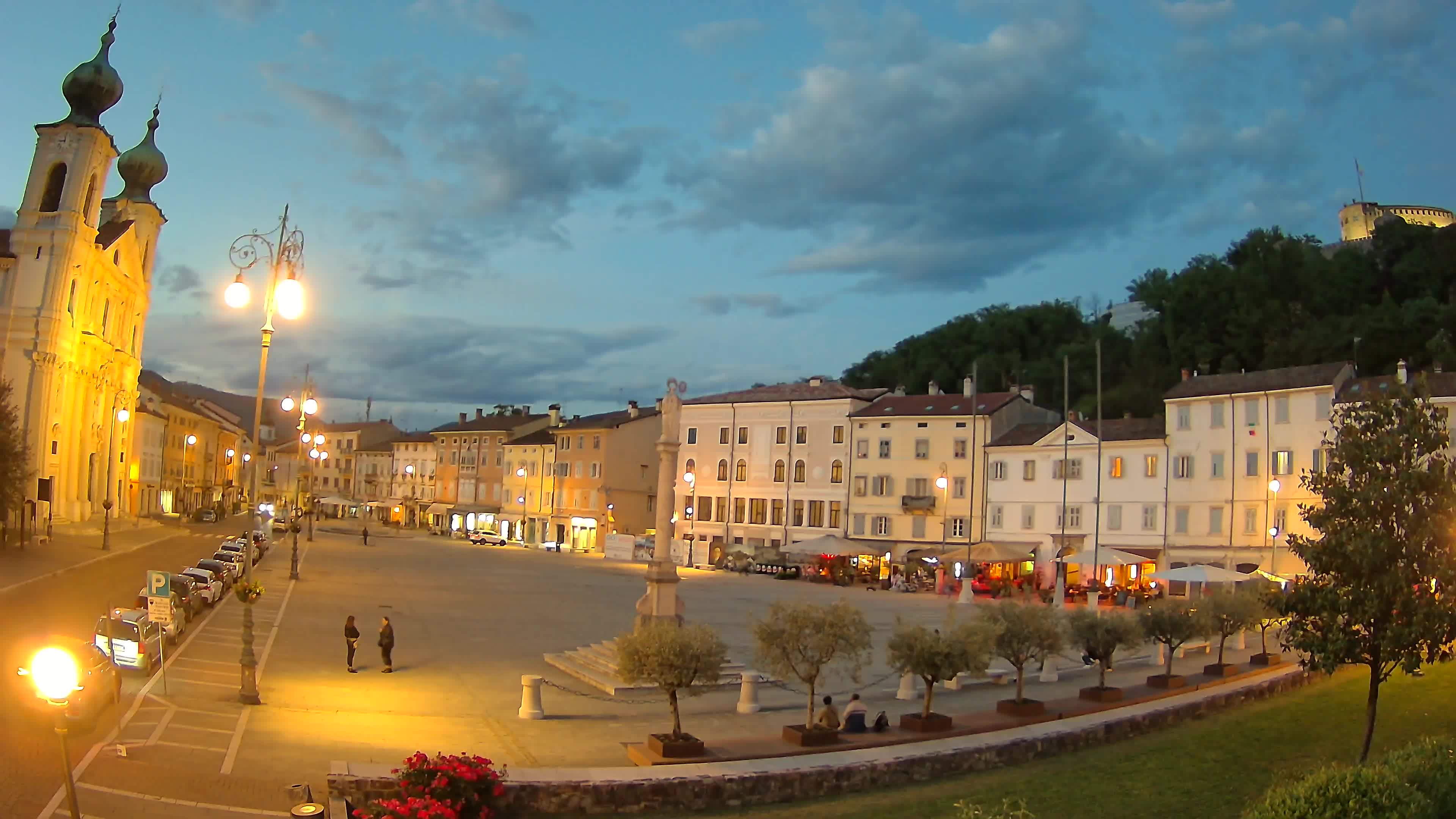 Webcam Gorizia Vittoria square – Church of st. Ignazio