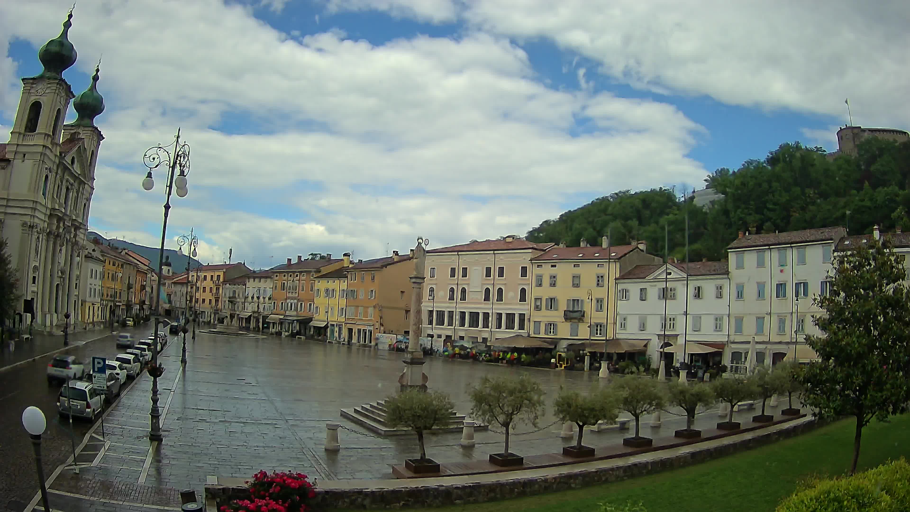 Webcam Gorizia Vittoria square – Church of st. Ignazio