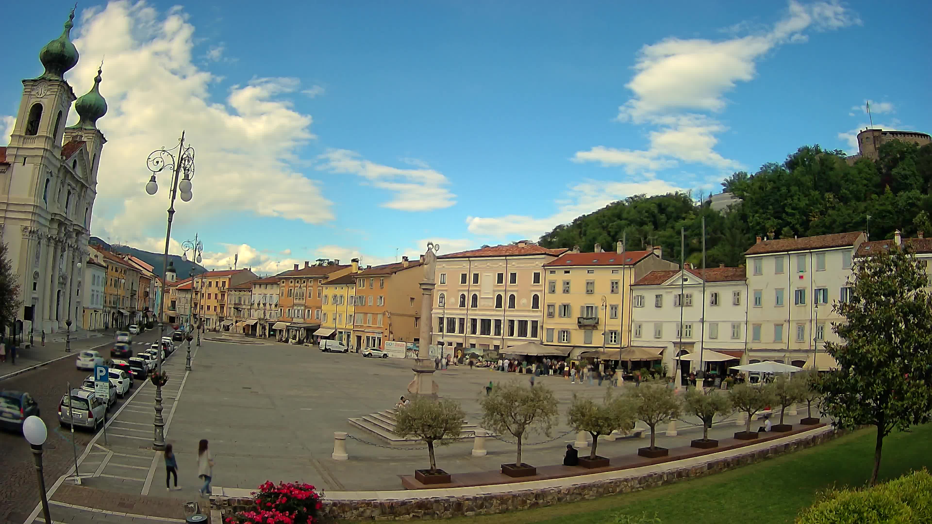 Webcam Gorizia Vittoria square – Church of st. Ignazio