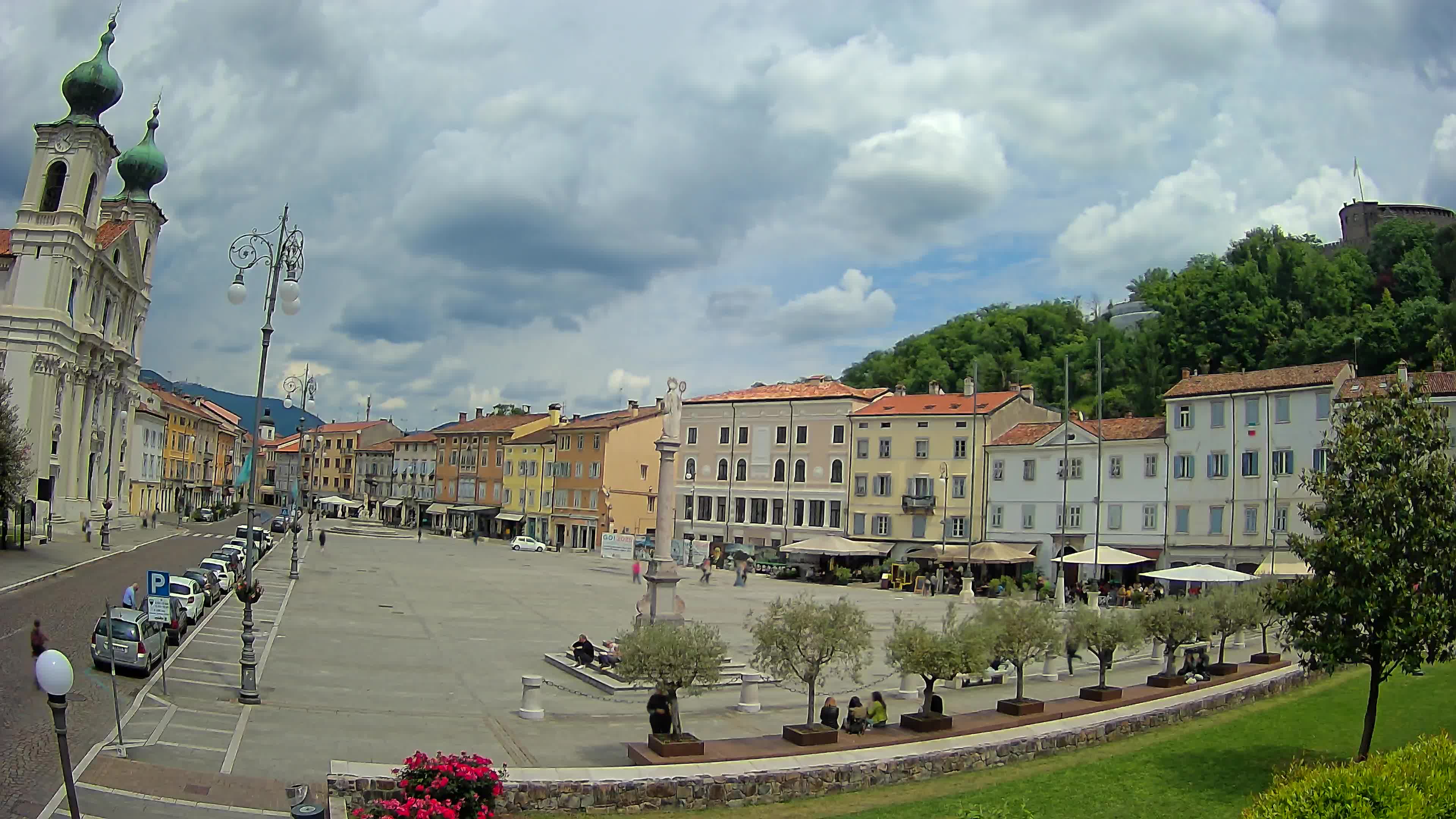 Webcam Gorizia Vittoria square – Church of st. Ignazio