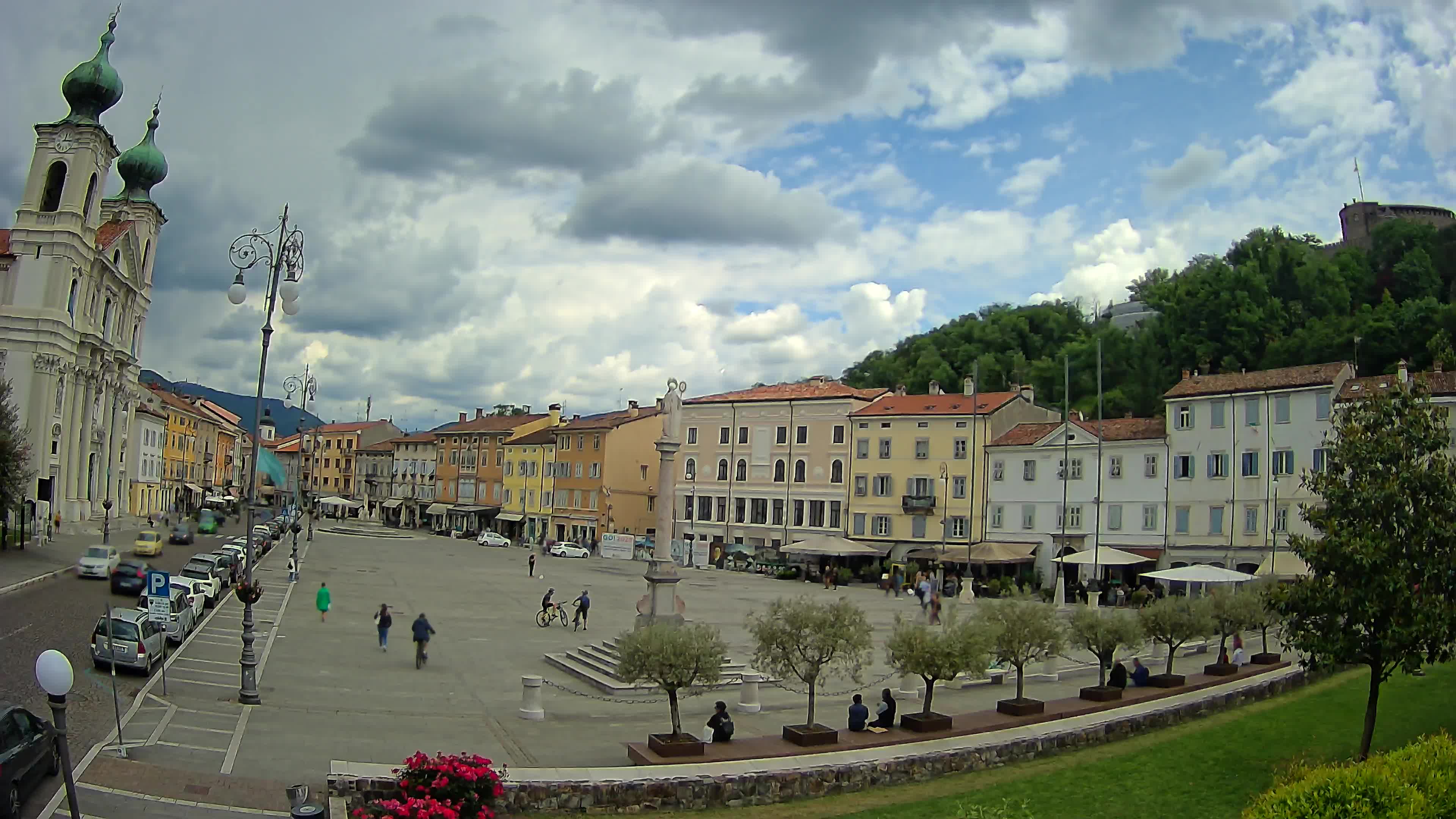 Webcam Gorizia Vittoria square – Church of st. Ignazio