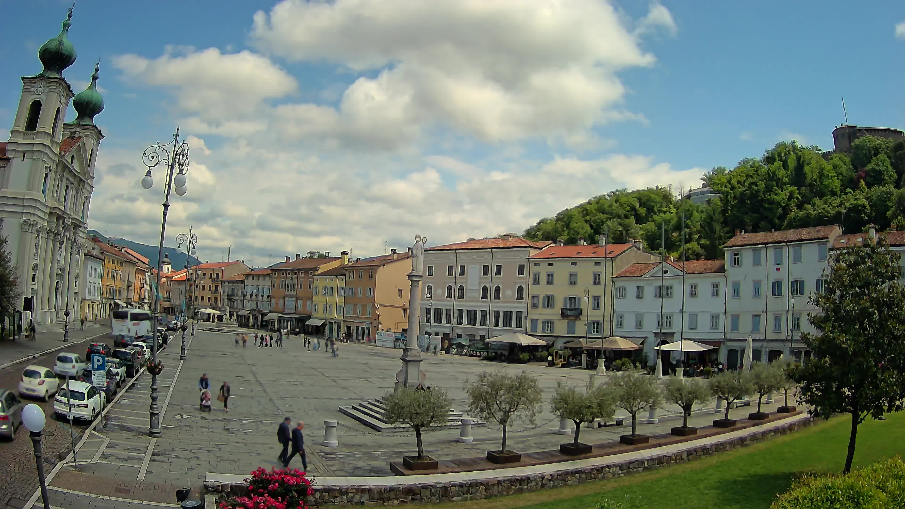 Webcam Gorizia Vittoria square – Church of st. Ignazio