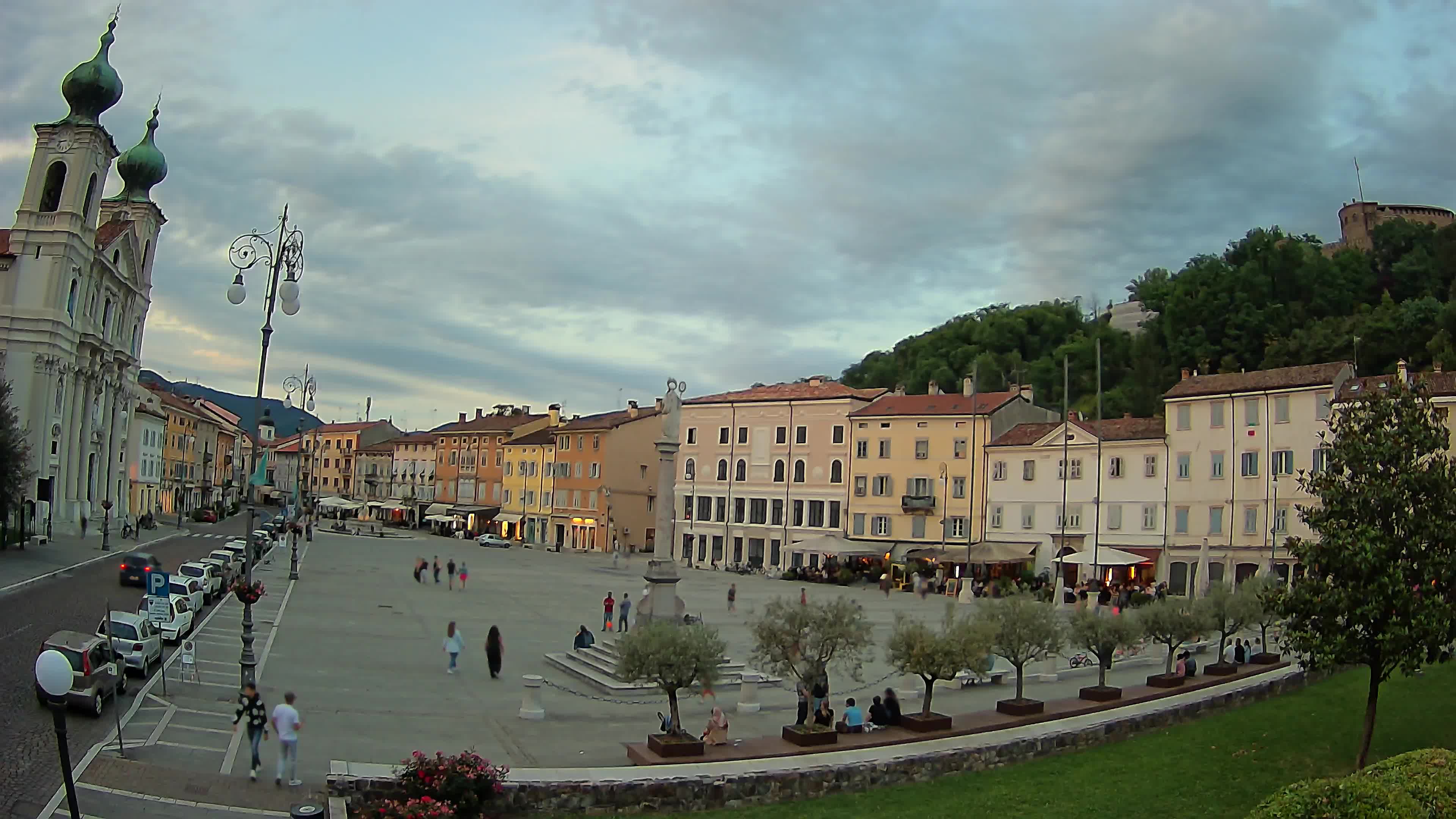 Webcam Gorizia Vittoria square – Church of st. Ignazio