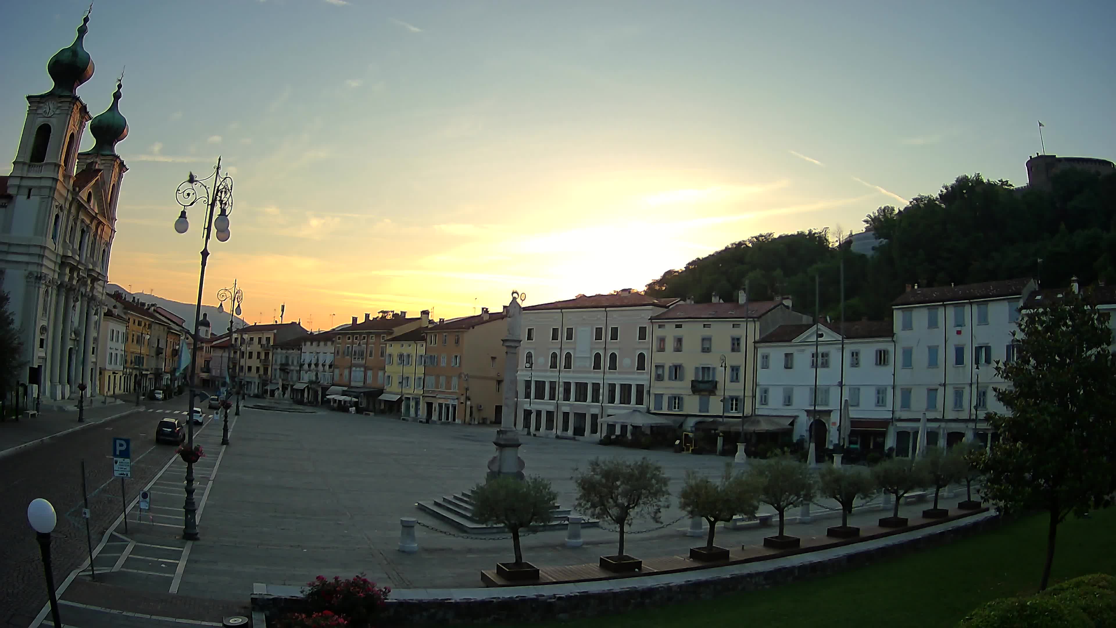 Gorizia – Place Vittoria – église st. Ignazio