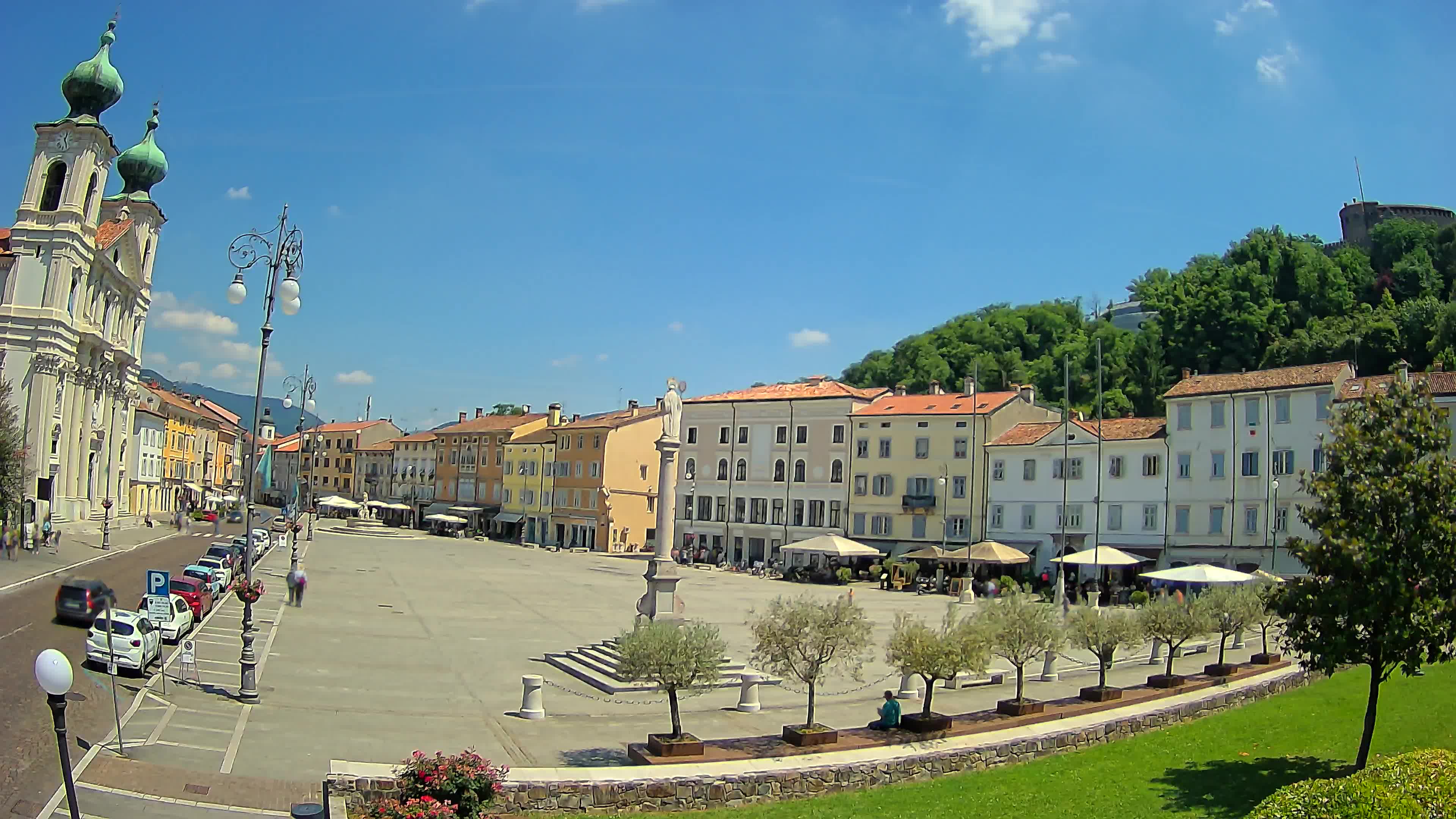 Webcam Gorizia Vittoria square – Church of st. Ignazio