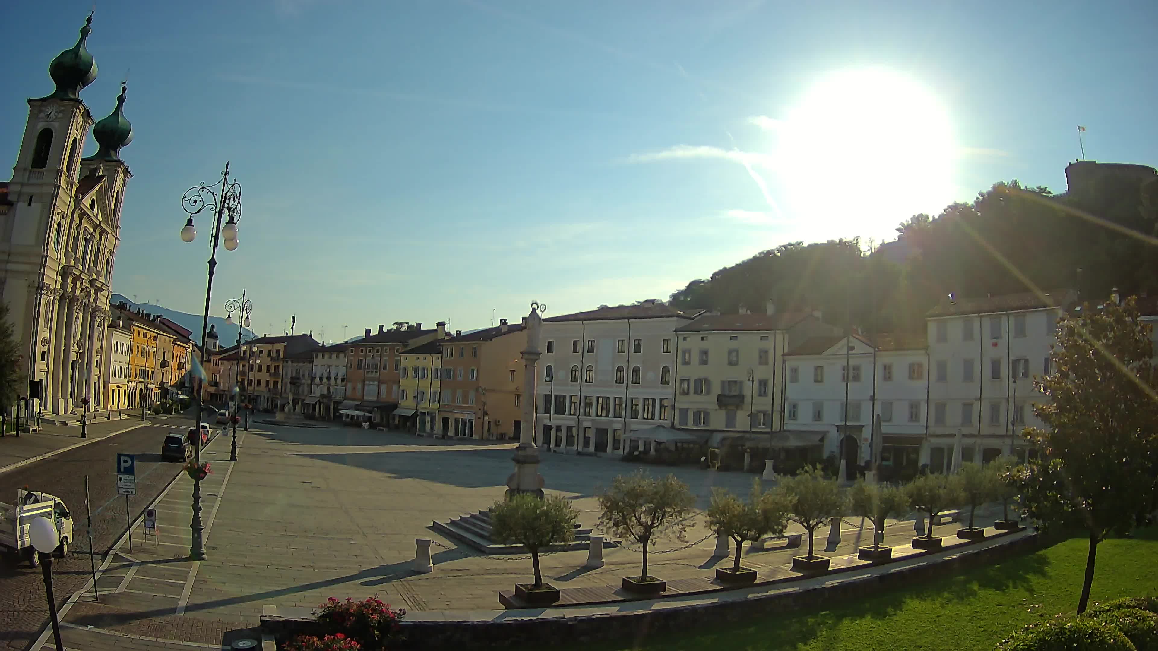 Webcam Gorizia Vittoria square – Church of st. Ignazio