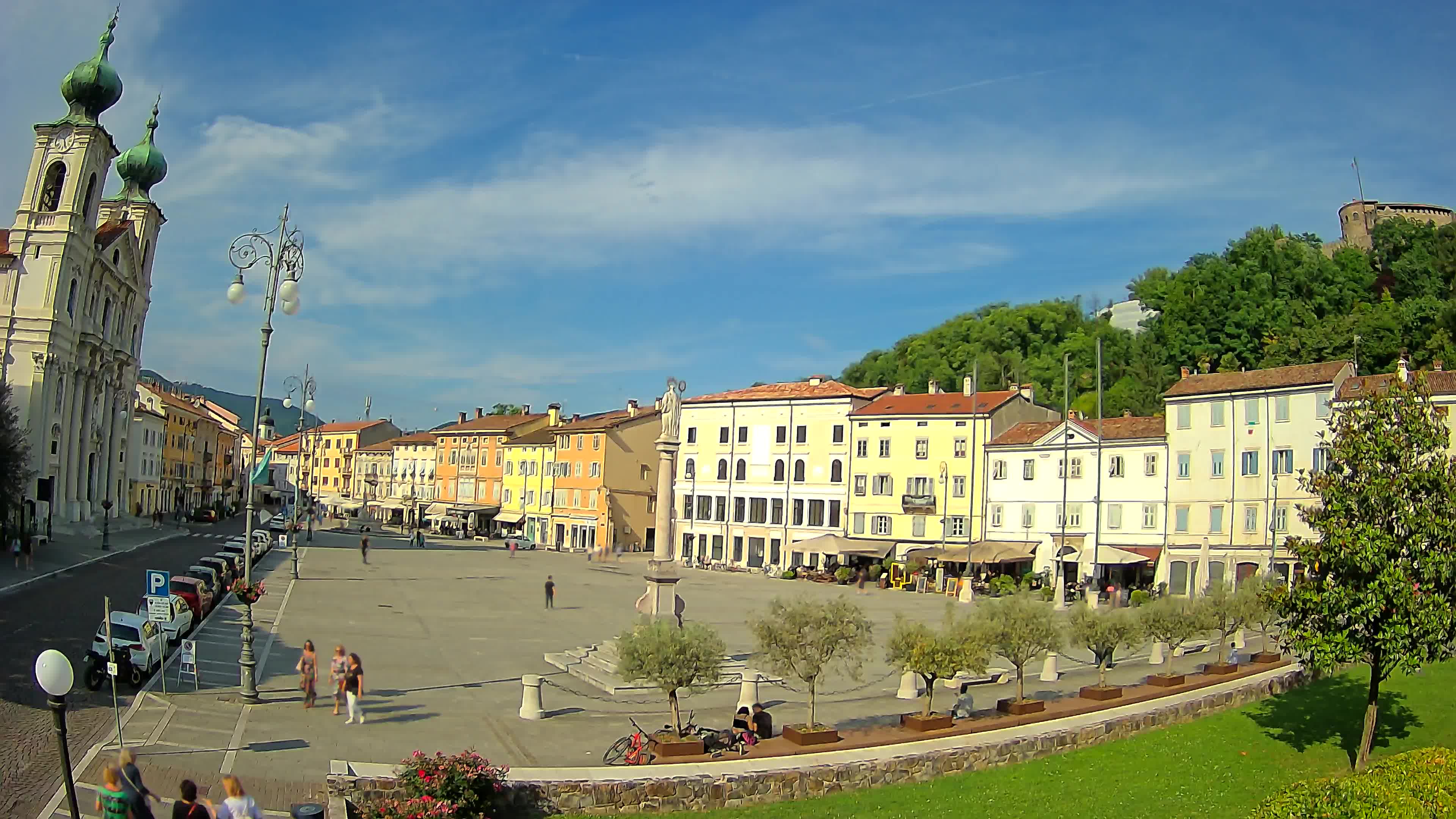 Webcam Gorizia Vittoria square – Church of st. Ignazio
