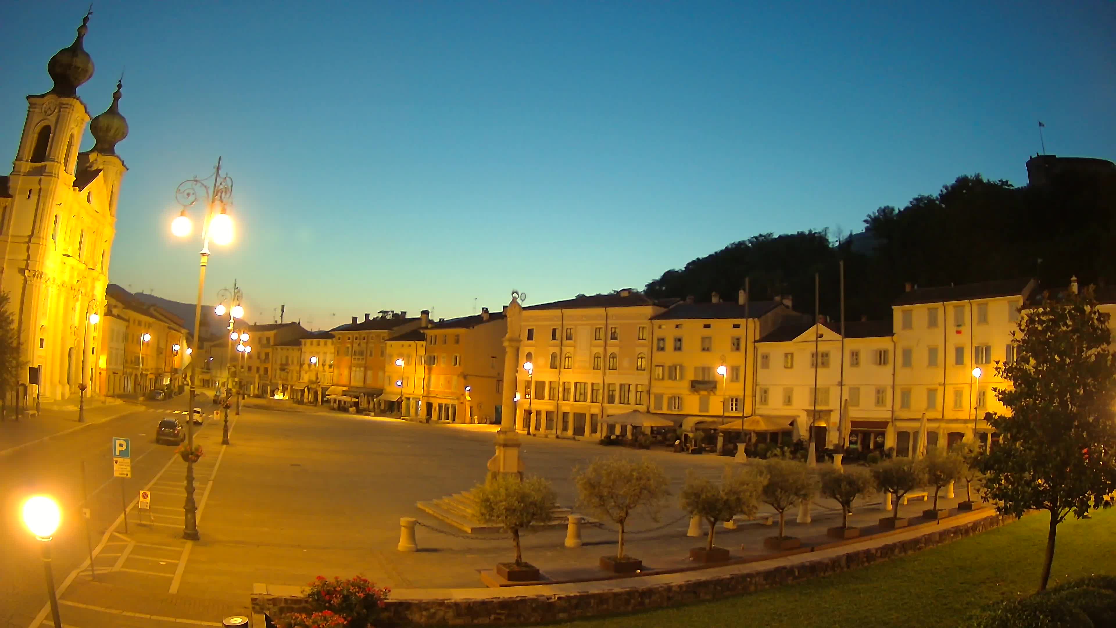 Webcam Gorizia Vittoria square – Church of st. Ignazio