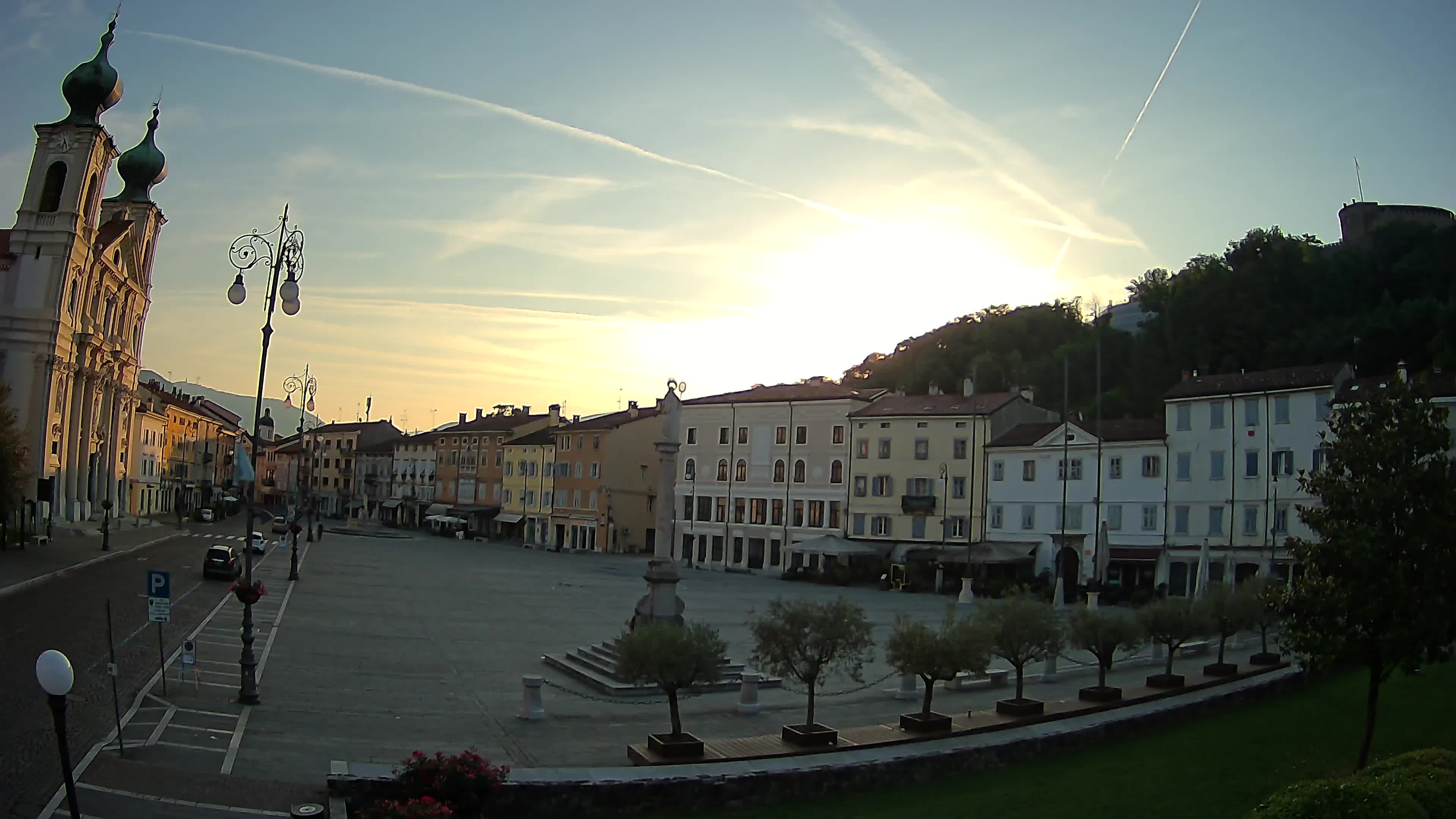 Webcam Gorizia Vittoria square – Church of st. Ignazio